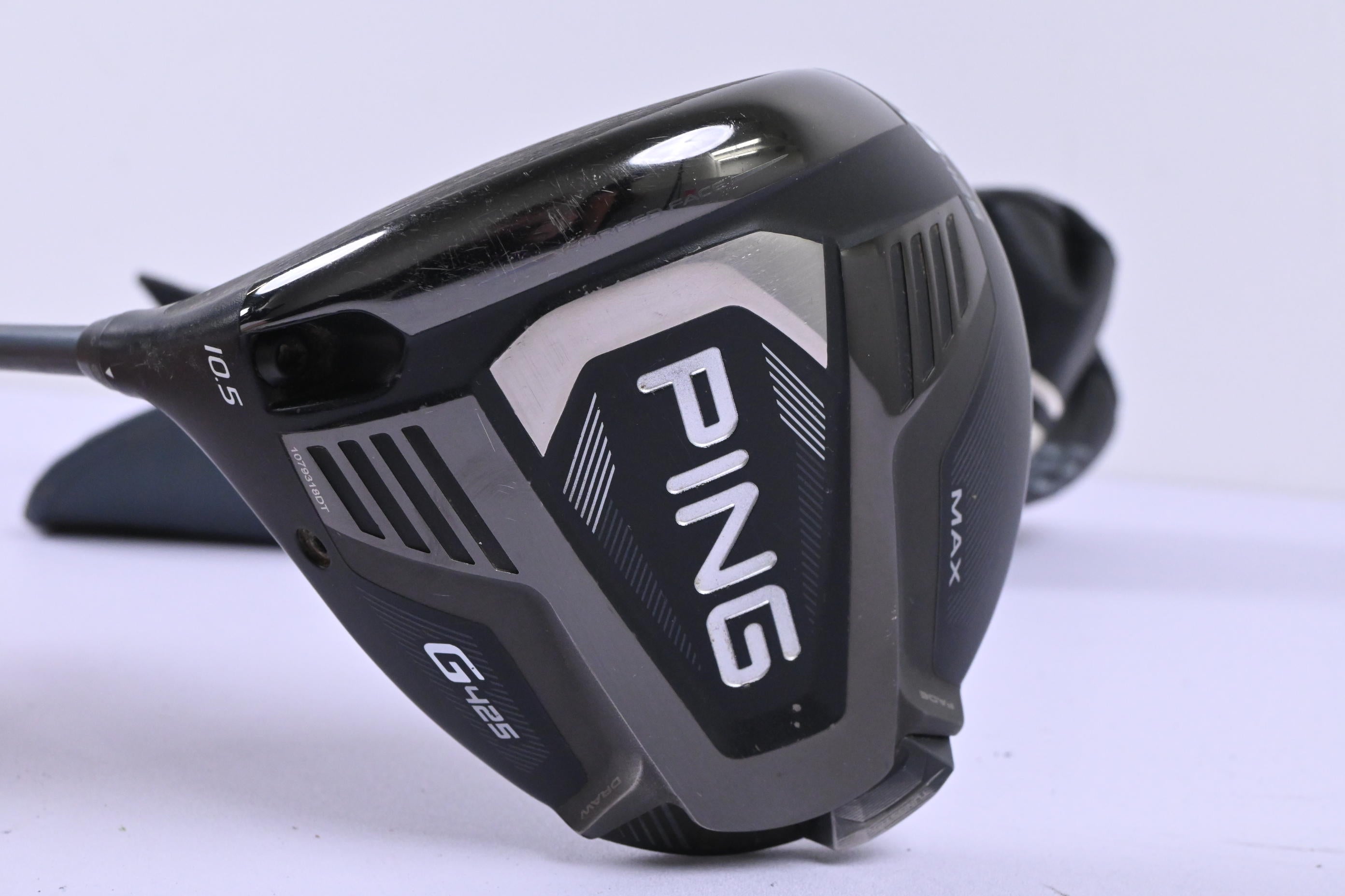 Left Hand Ping G425 Max Driver / 10.5 Degree / Senior Flex Ping Alta CB Slate 55