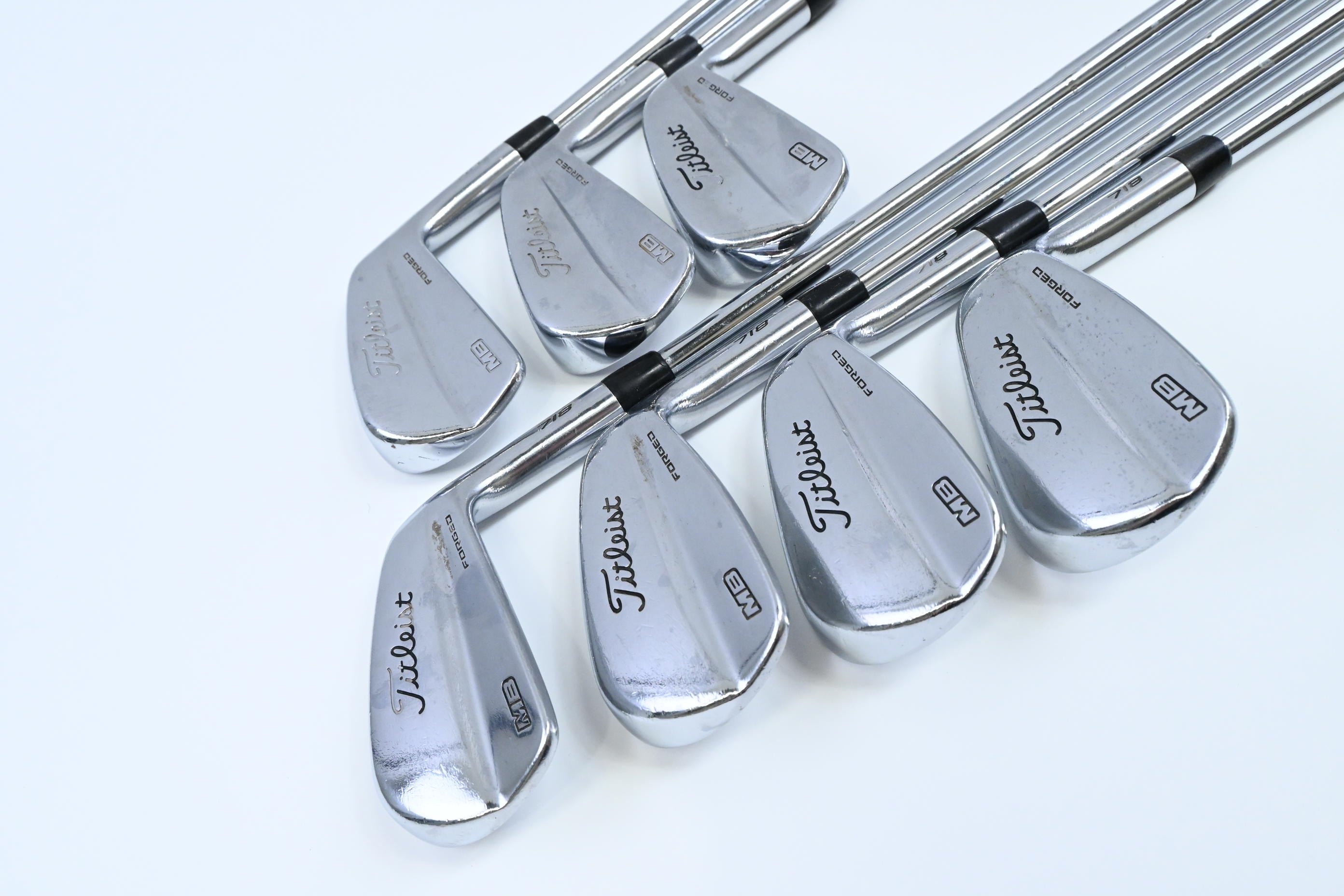 Titleist 718 MB Irons / 4-PW / Stiff Flex Steel Shafts