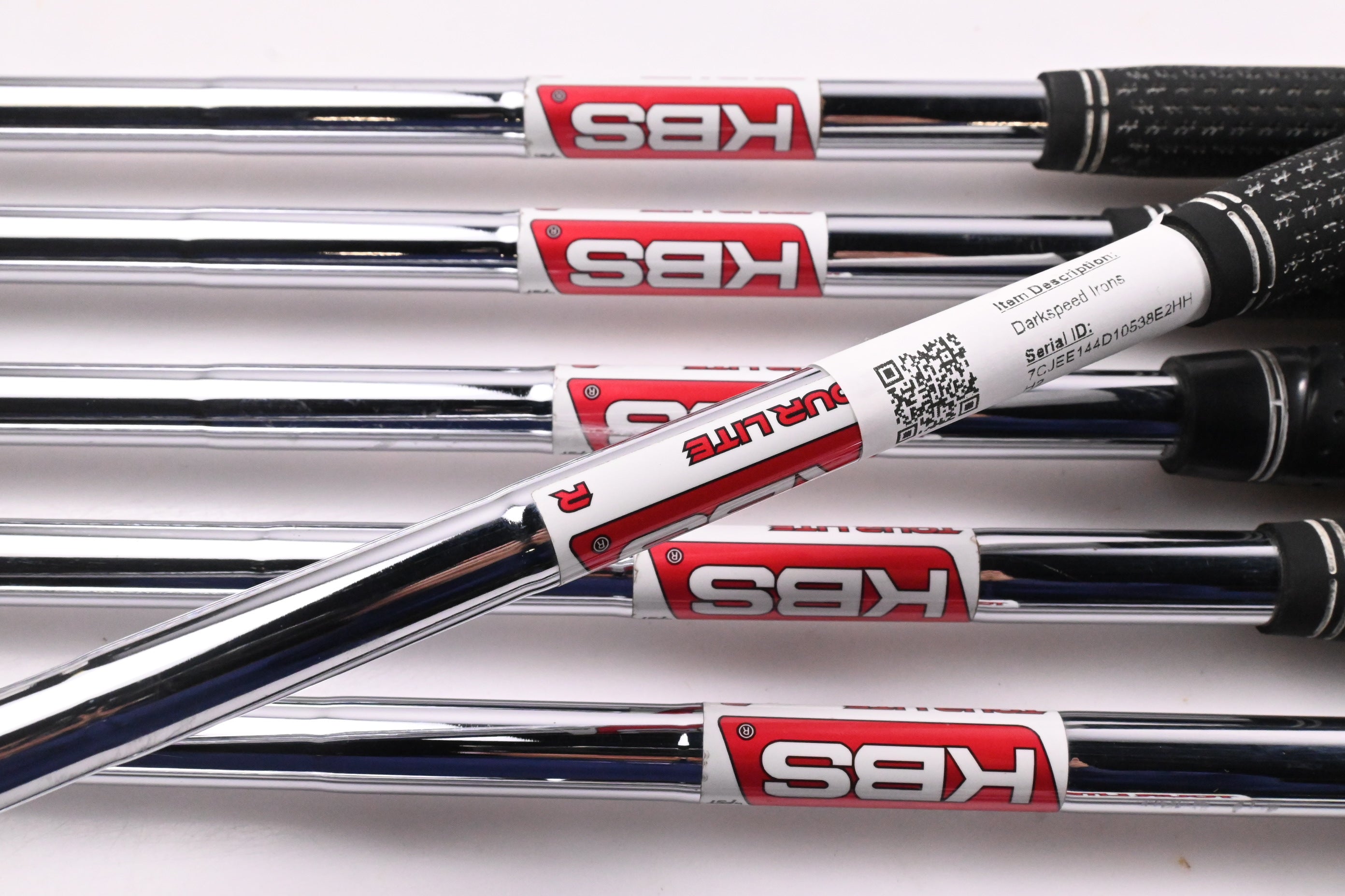 Cobra Darkspeed Irons / 5-PW+GW / Regular Flex KBS Tour Lite Shafts