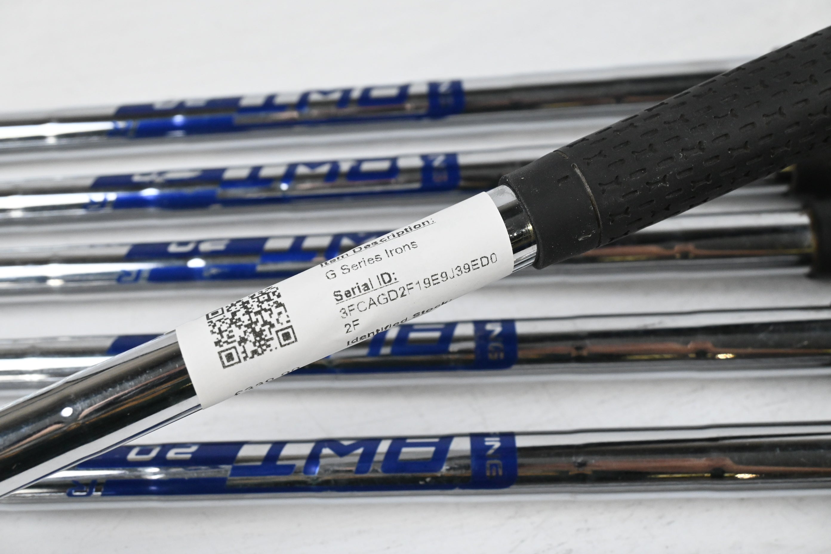Ping G Series Irons / 4-PW / Green Dot / Regular Flex Ping AWT 2.0 Shafts