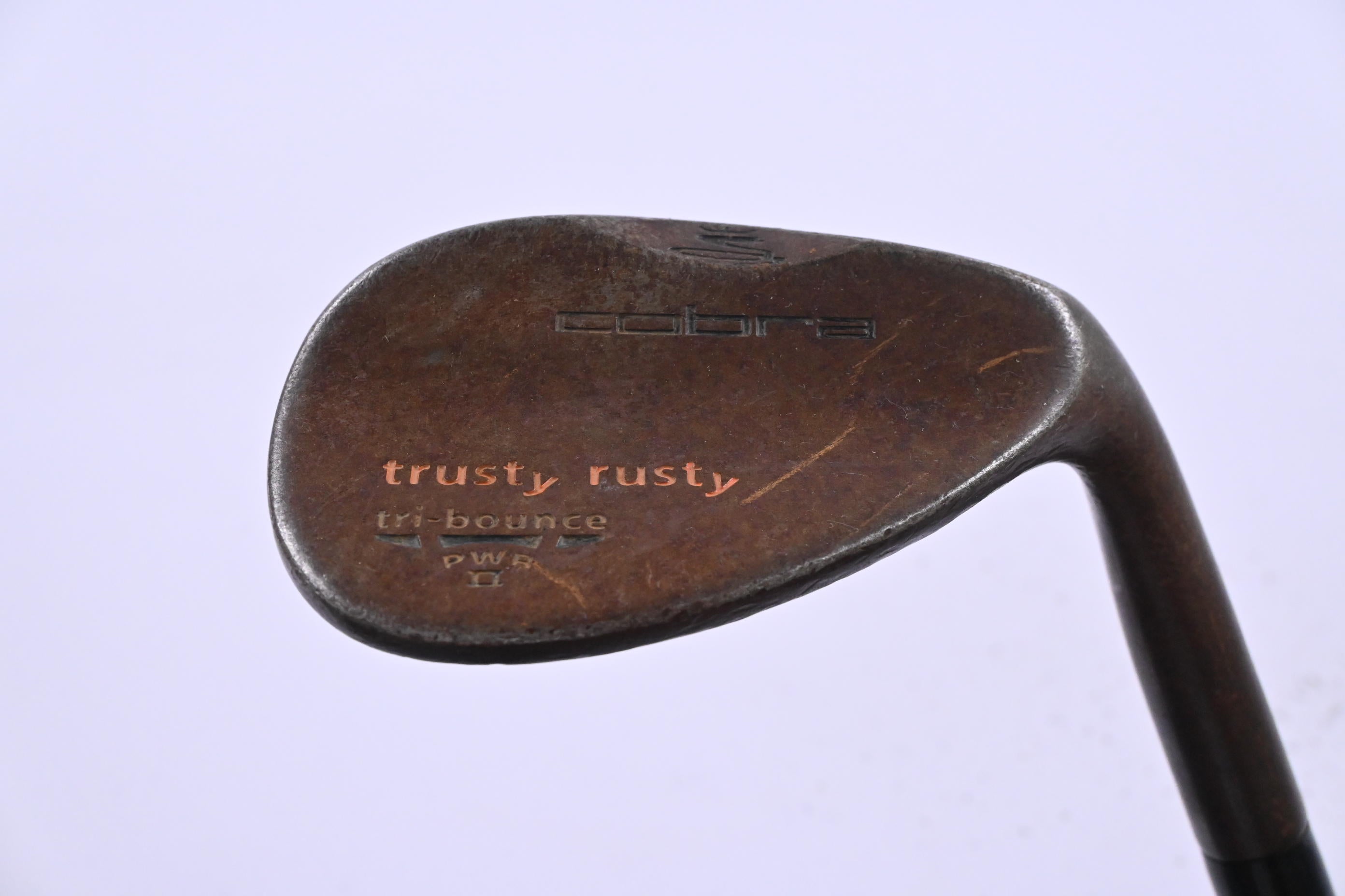 Cobra Big Trusty Rusty Sand Wedge / 55 Degree / Stiff Flex Dynamic Gold S200
