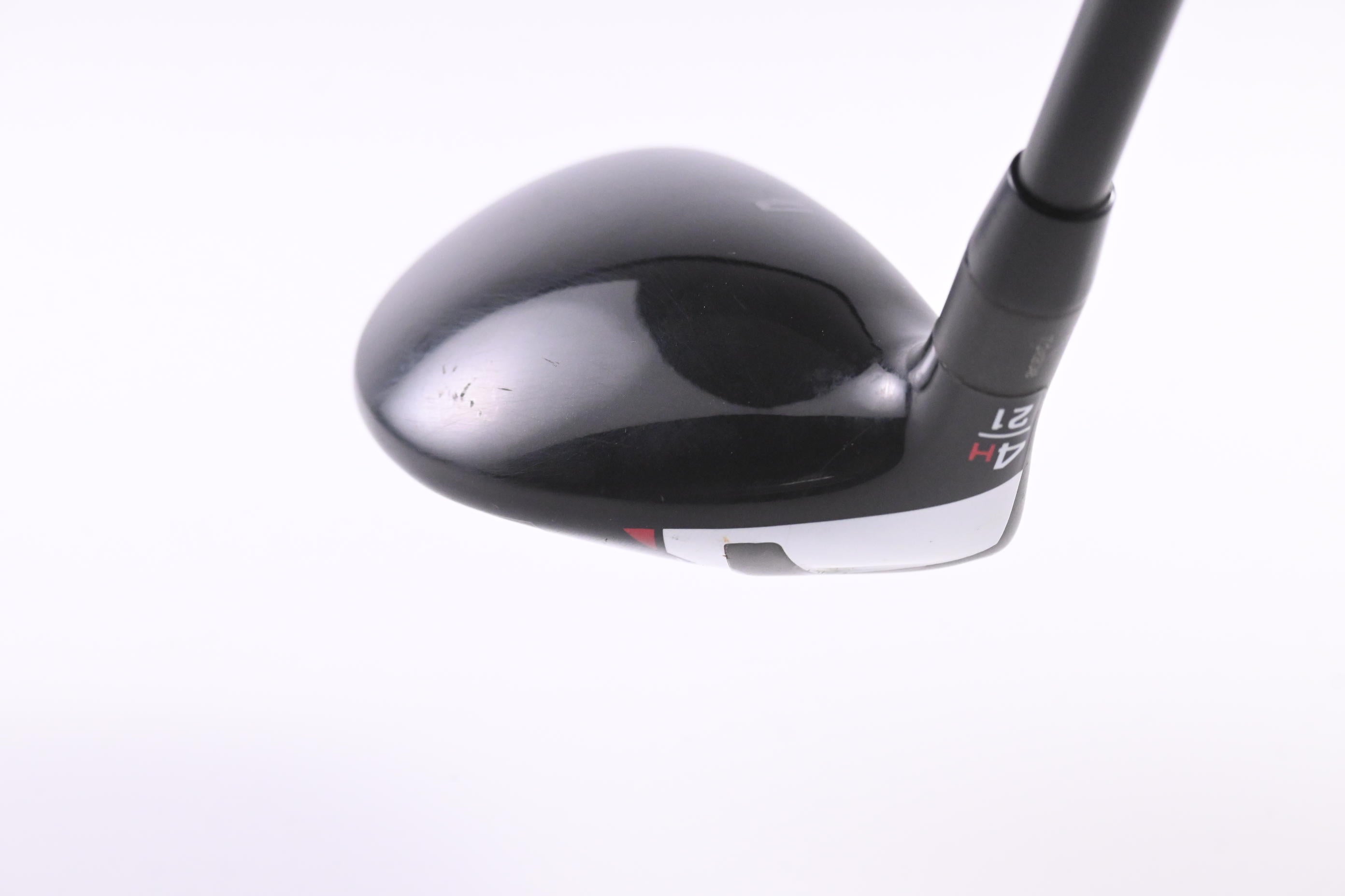 Left Hand Cobra Aerojet #4 Hybrid / 21 Degree / Regular Flex KBS PGI 75 Shaft