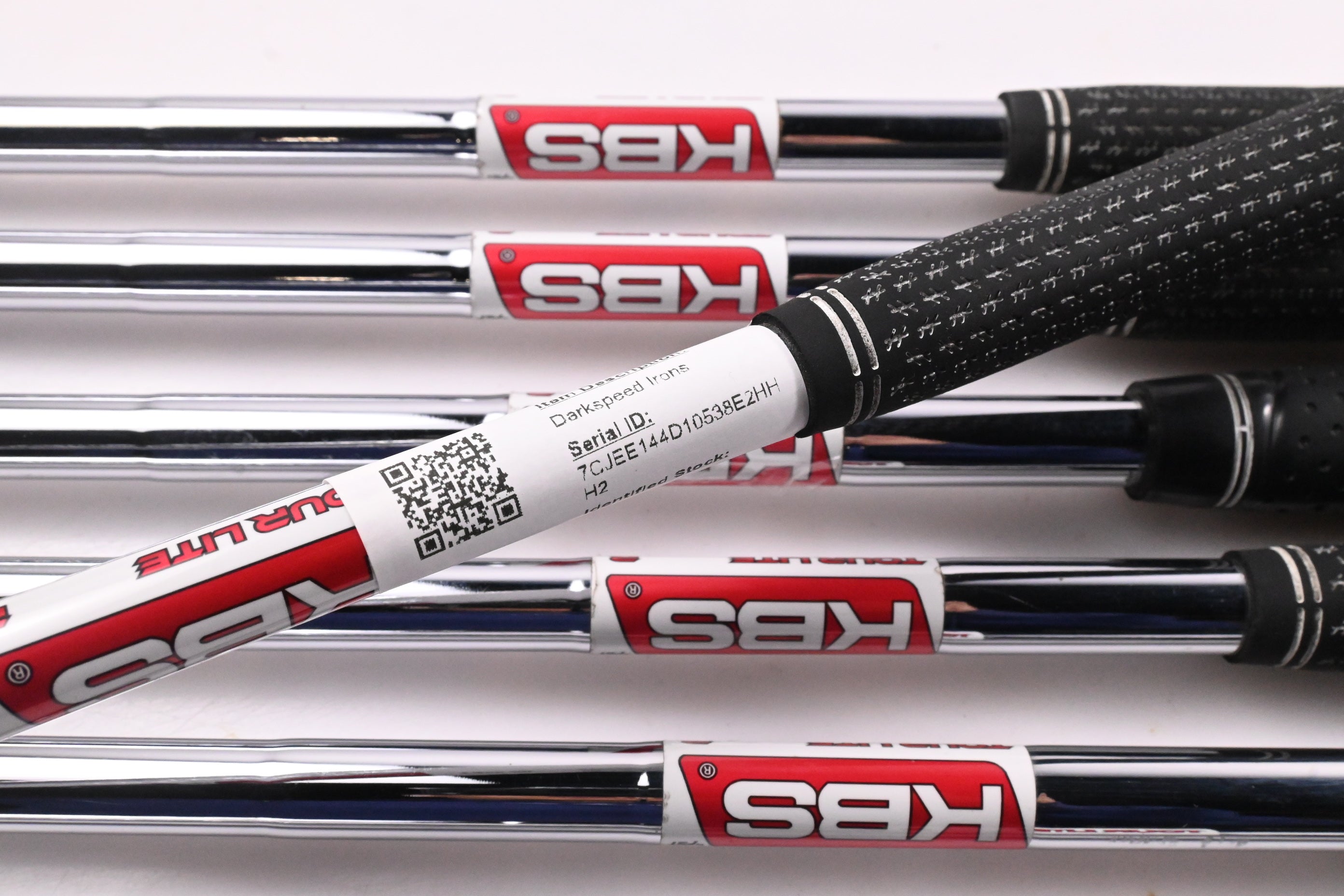 Cobra Darkspeed Irons / 5-PW+GW / Regular Flex KBS Tour Lite Shafts