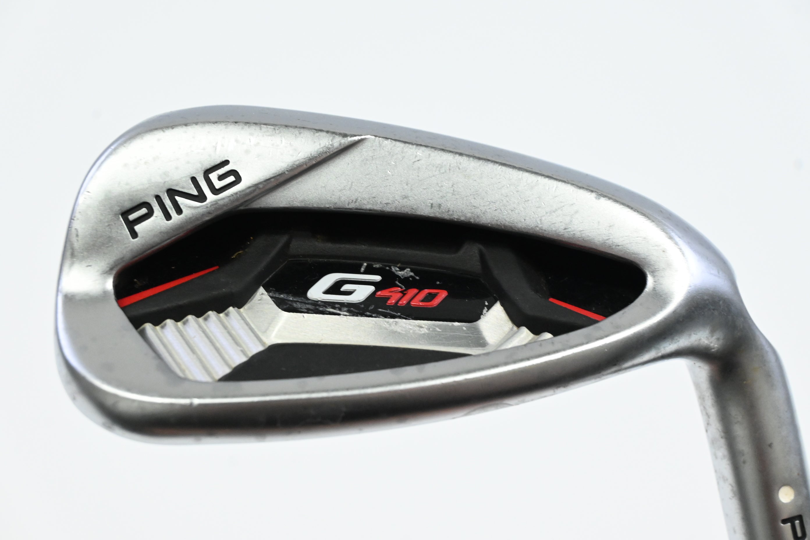 Ping G410 Gap Wedge / 49.5 Degree / White Dot / Regular Flex Dynamic Gold 105