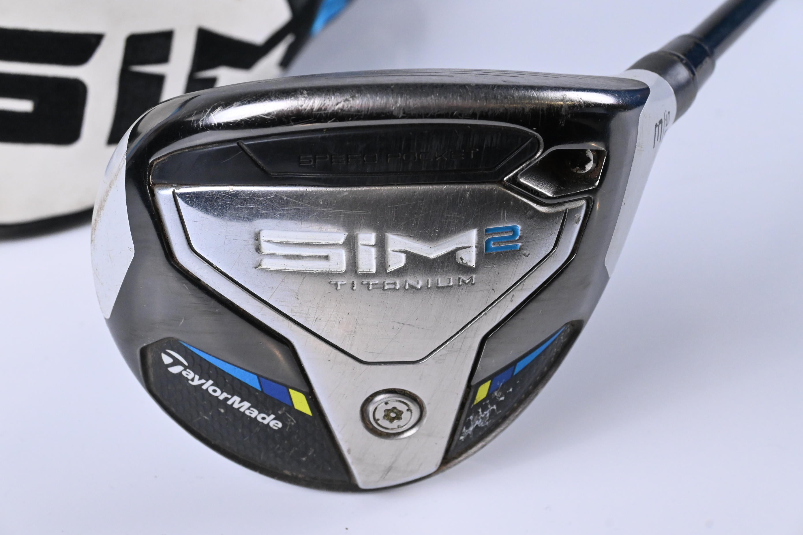 Taylormade SIM2 Ti #3 Wood / 15 Degree / Stiff Flex Hzrdus Smoke Red RDX 75