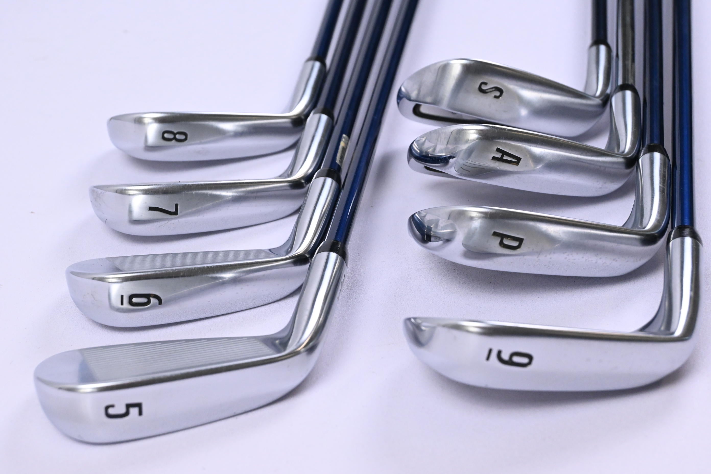 XXIO X 2021 Irons / 5-PW+GW+SW / Stiff Flex Diamana ZX 60 Shafts