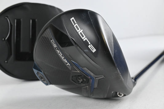 Cobra DS-Adapt X Driver / 9 Degree / Stiff Flex Denali Black 60 Shaft