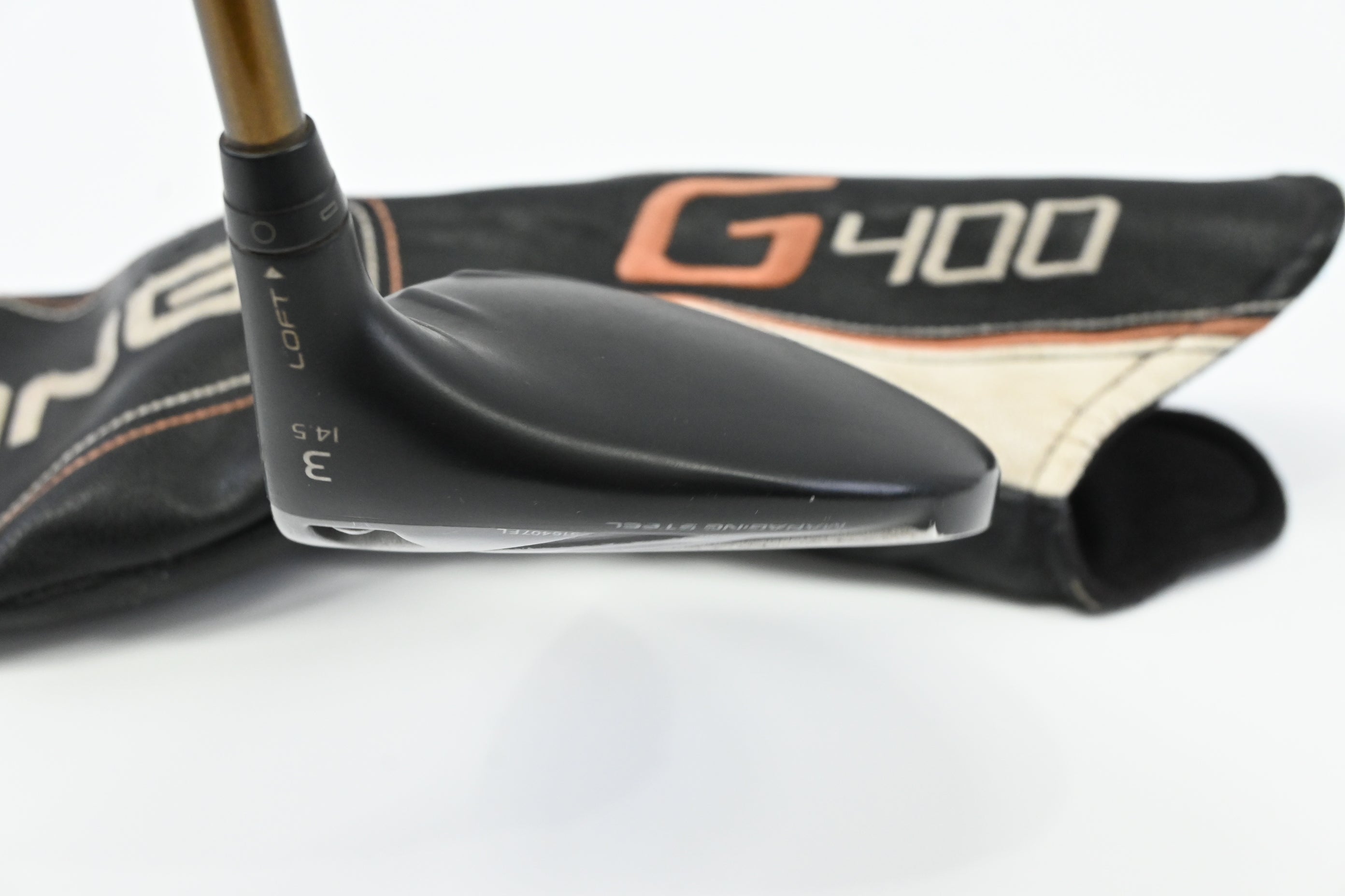 Ping G400 #3 Wood / 14.5 Degree / Regular Flex Ping Alta CB 65 Shaft