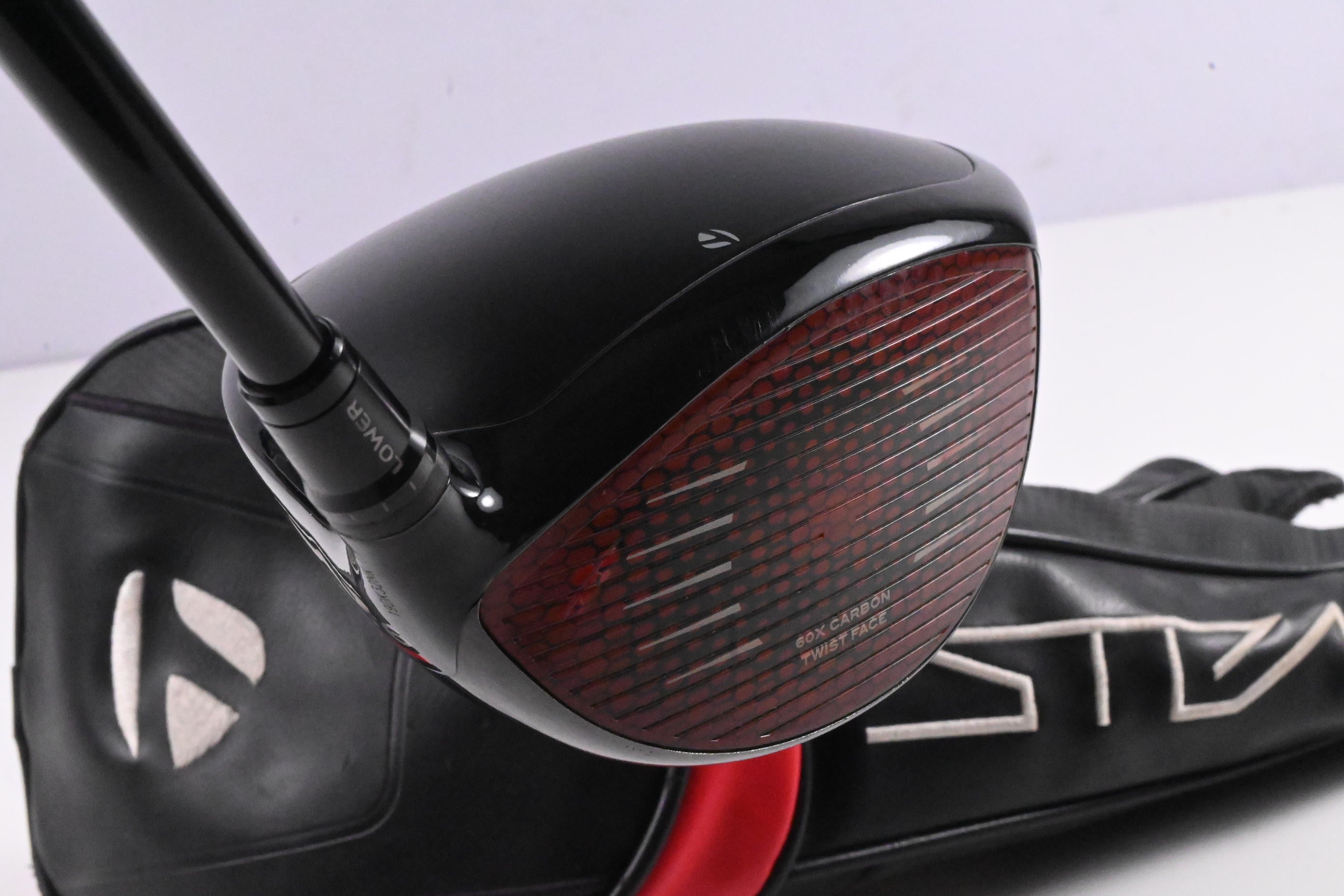 Left Hand Taylormade Stealth Plus Driver / 9 Degree / Stiff Flex HZRDUS Smoke 60