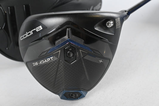 Cobra DS-Adapt X Driver / 9 Degree / Stiff Flex Denali Black 60 Shaft