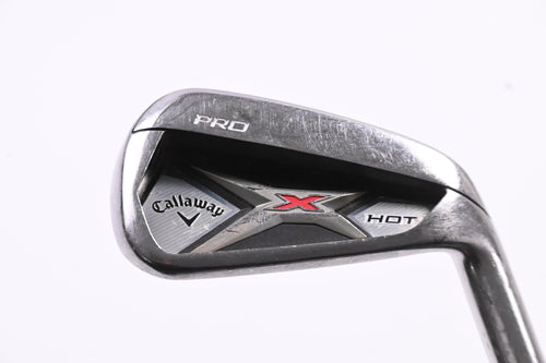 Callaway X Hot Pro #6 Iron / Regular+ Flex Project X Flighted 95 Shaft