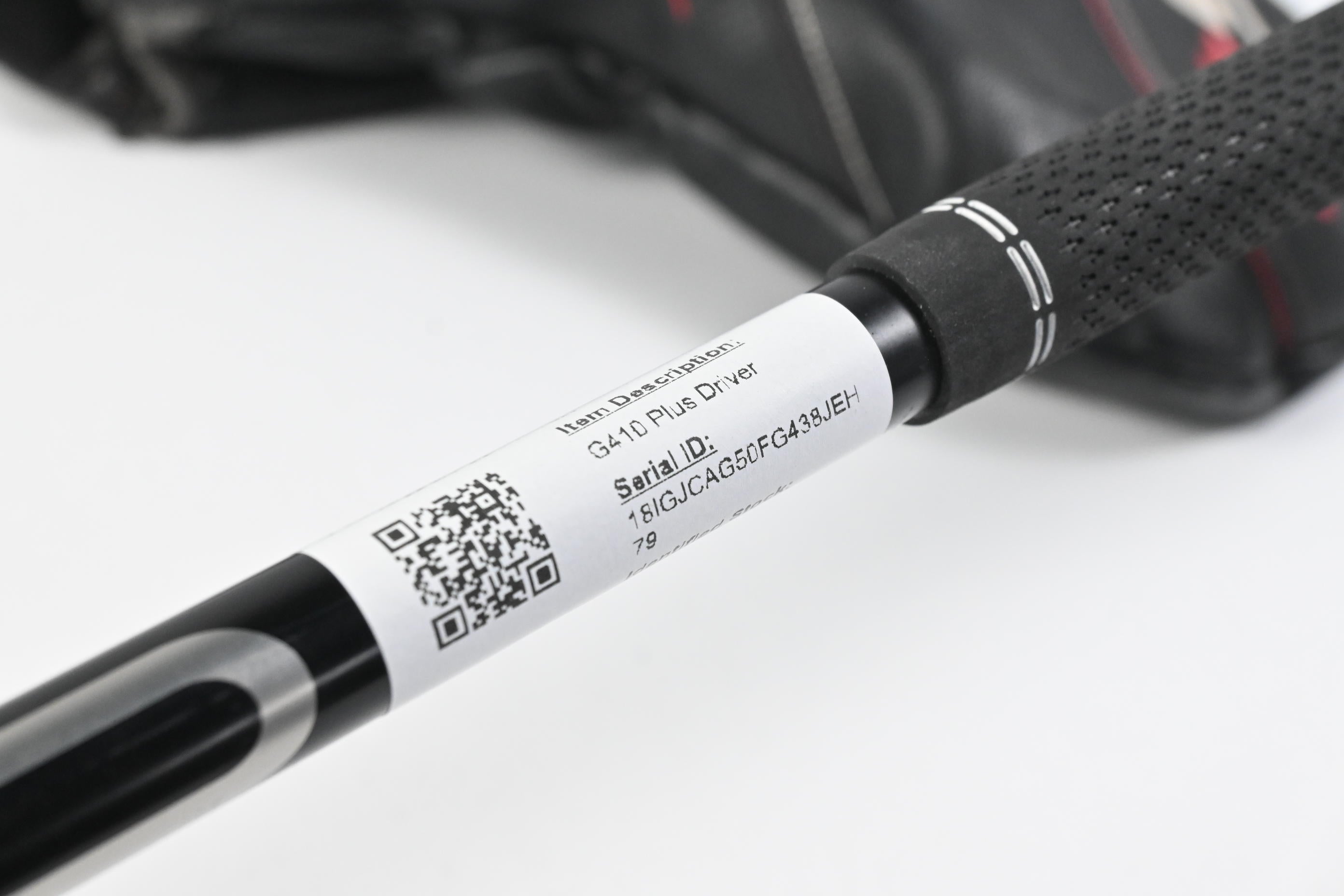 Ping G410 Plus Driver / 10.5 Degree / Stiff Flex Ping Alta CB Slate 55 Shaft