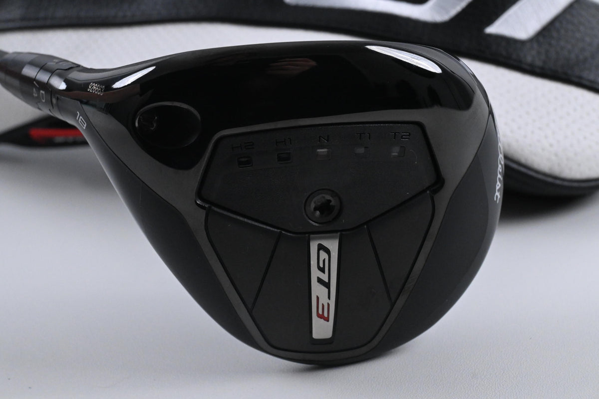 Left Hand Titleist GT3 #5 Wood / 18 Degree / Stiff Flex HZRDUS Gen5 Black 70