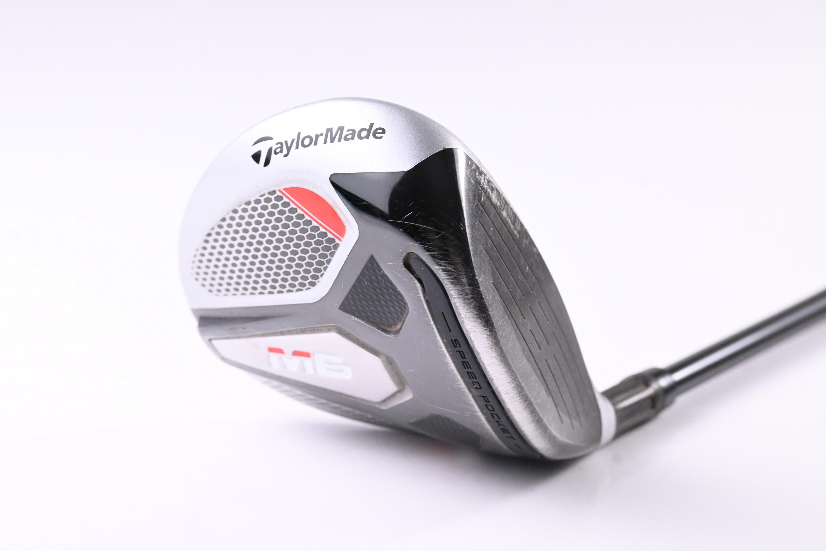 Taylormade M6 #3 Wood / 15 Degree / Stiff Flex Atmos Orange 6 Shaft