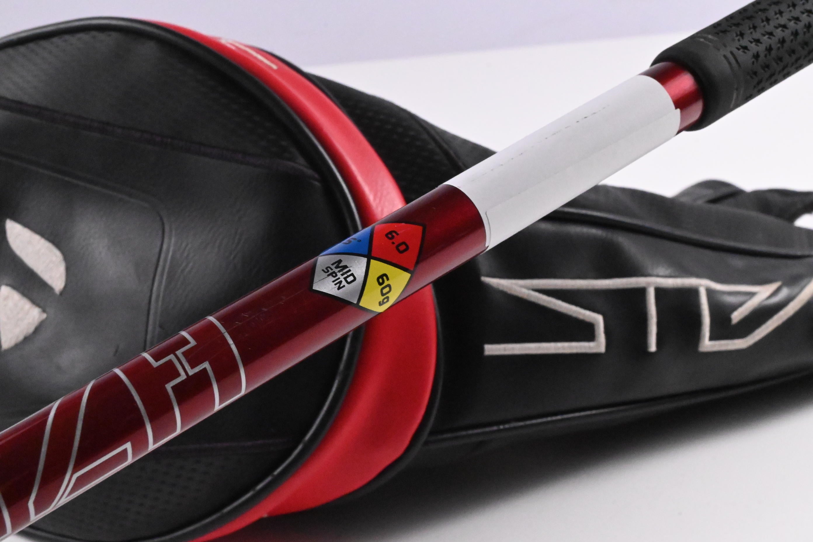 Left Hand Taylormade Stealth Plus Driver / 9 Degree / Stiff Flex HZRDUS Smoke 60