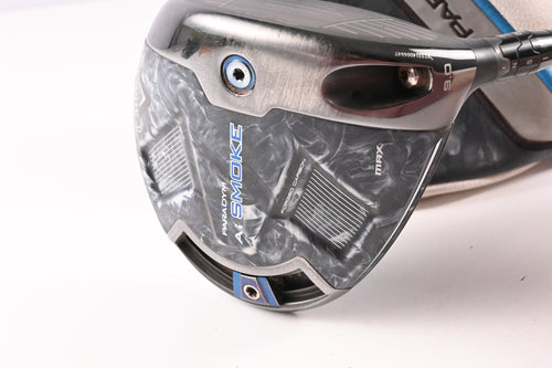 Callaway Paradym Ai Smoke Max Driver / 9 Degree / Stiff Flex Tensei AV Blue 55