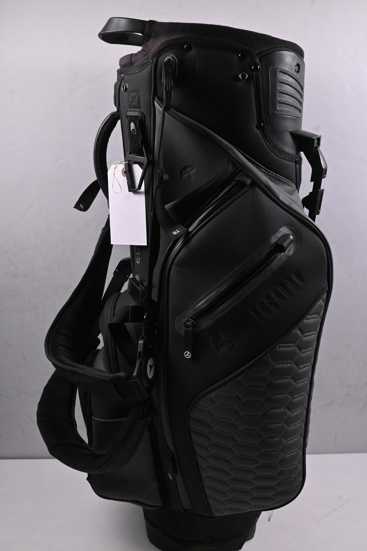 Motocaddy Elite Flex Cart Bag / 14-Way Divider / Black