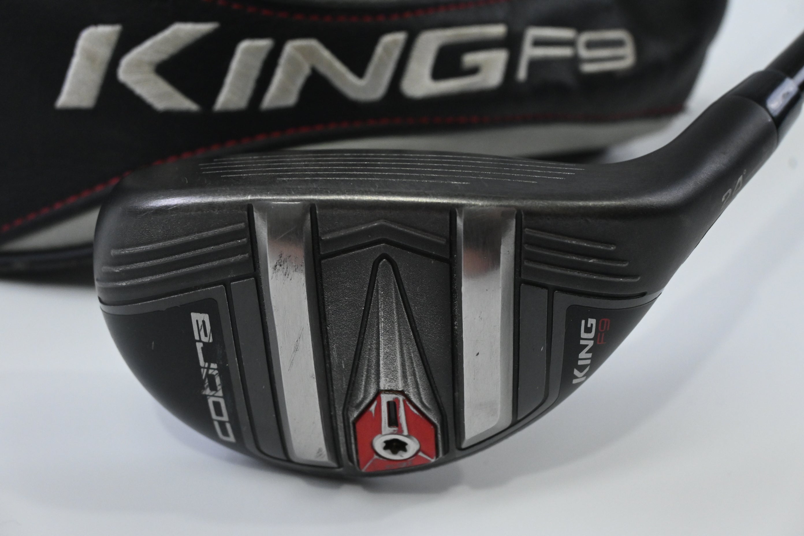 Cobra King F9 #5 Hybrid / 24 Degree / Regular Flex Fujikura Atmos Black 7 Shaft