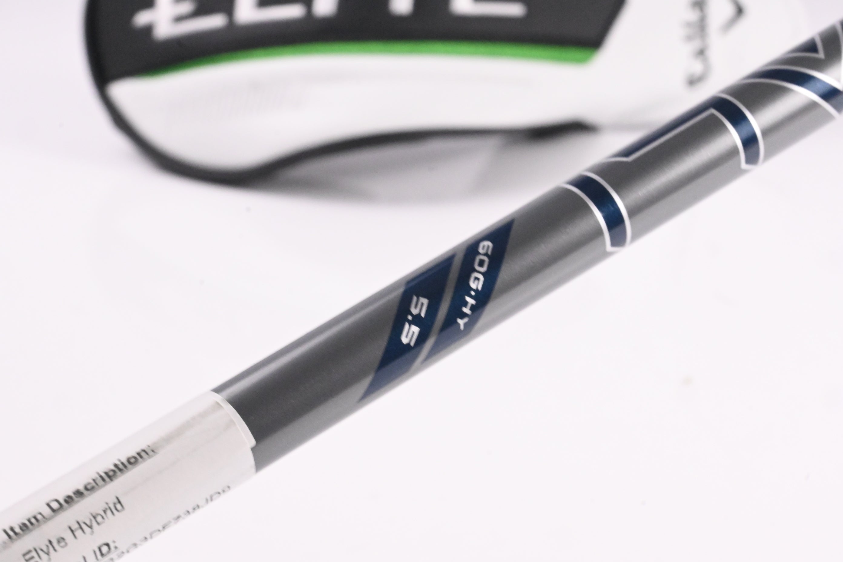 Callaway Elyte #4 Hybrid / 22 Degree / Regular Flex Denali Charcoal 60 Shaft