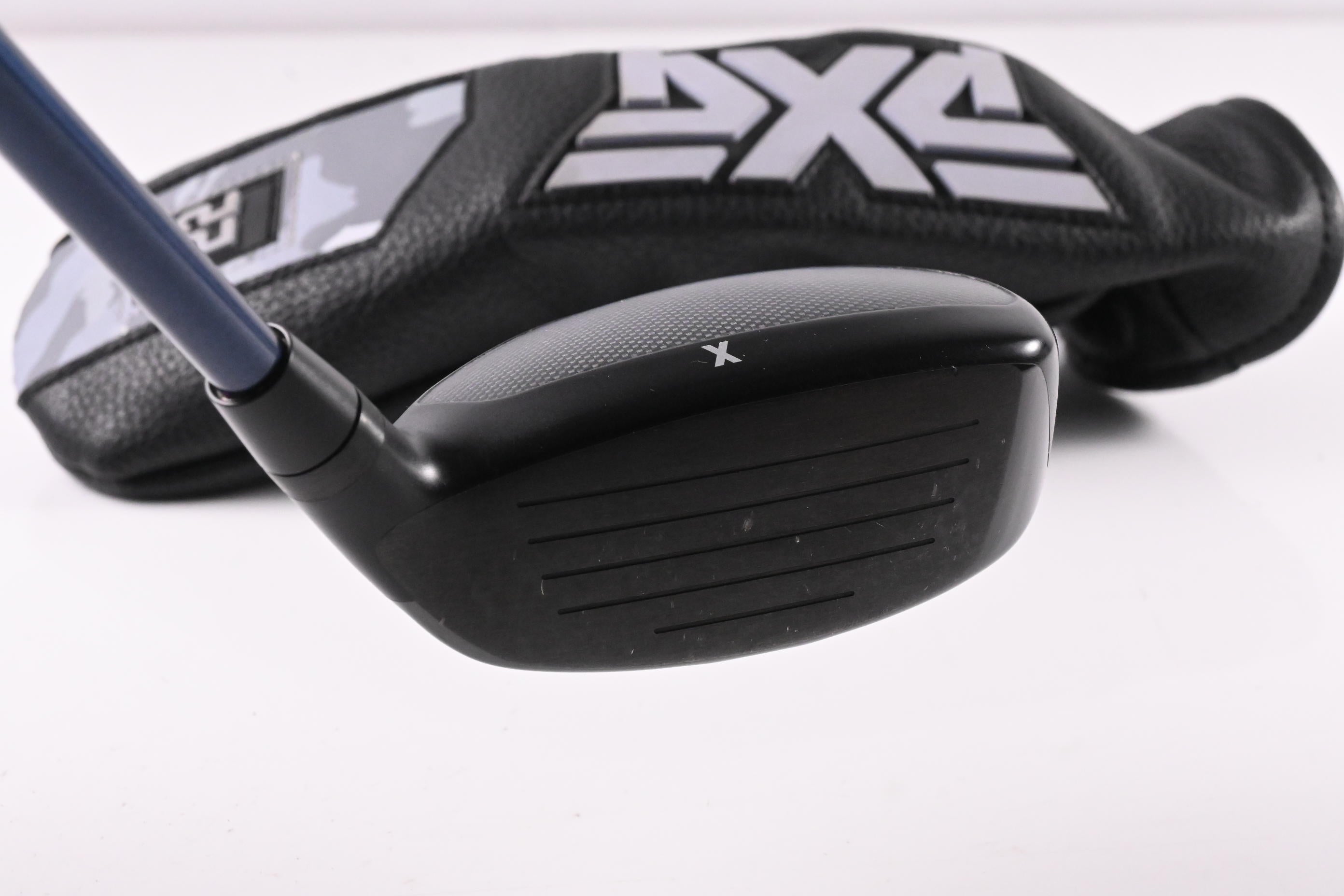 Left Handed PXG 0311 XF Gen5 #4 Hybrid / 22 Degree / Regular Flex Denali Blue 80 Shaft