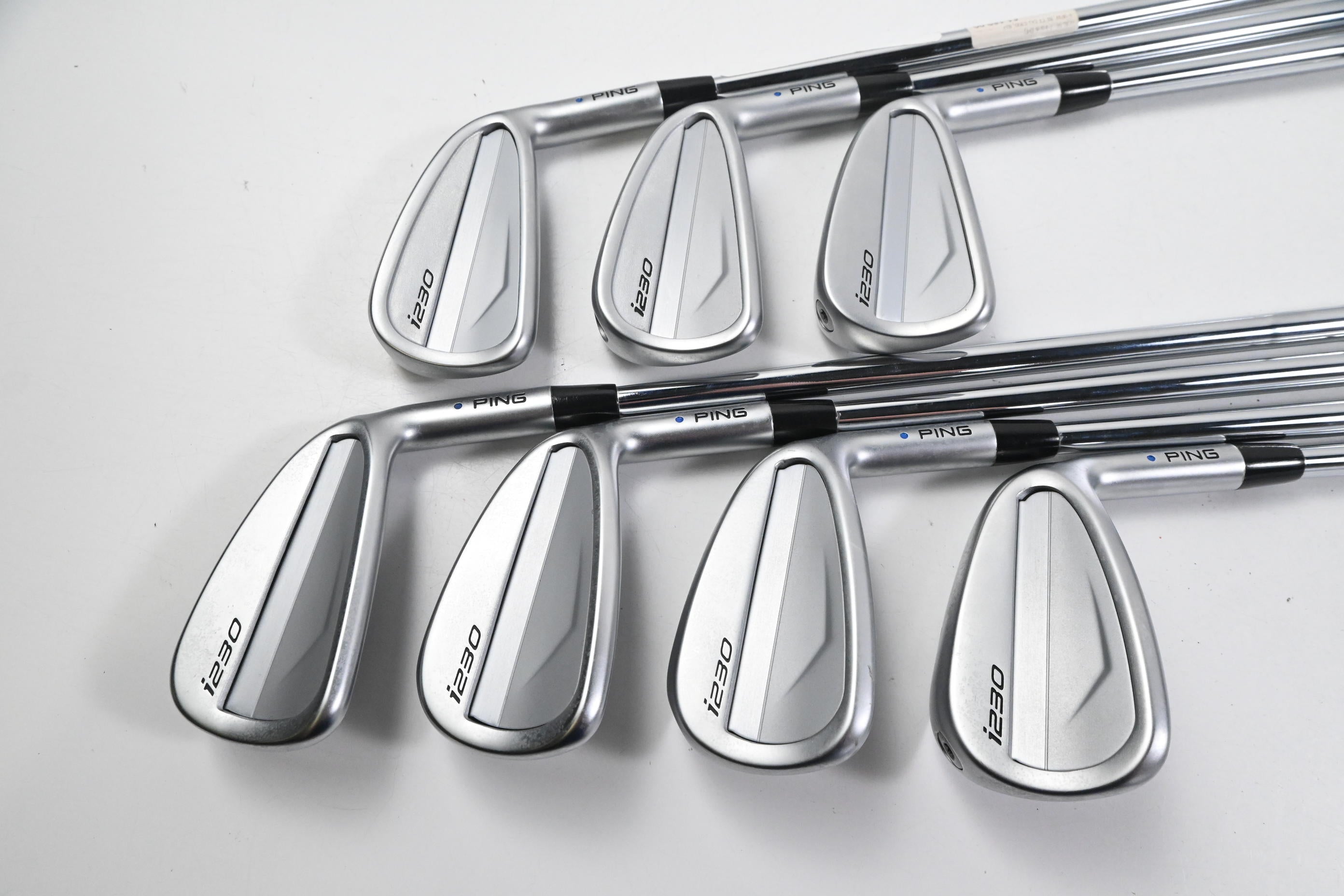 Ping i230 Irons / 4-PW / Blue Dot / Stiff Flex Dynamic Gold S300 115 Shafts