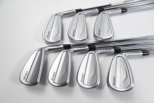 Ping i230 Irons / 4-PW / Blue Dot / Stiff Flex Dynamic Gold S300 115 Shafts