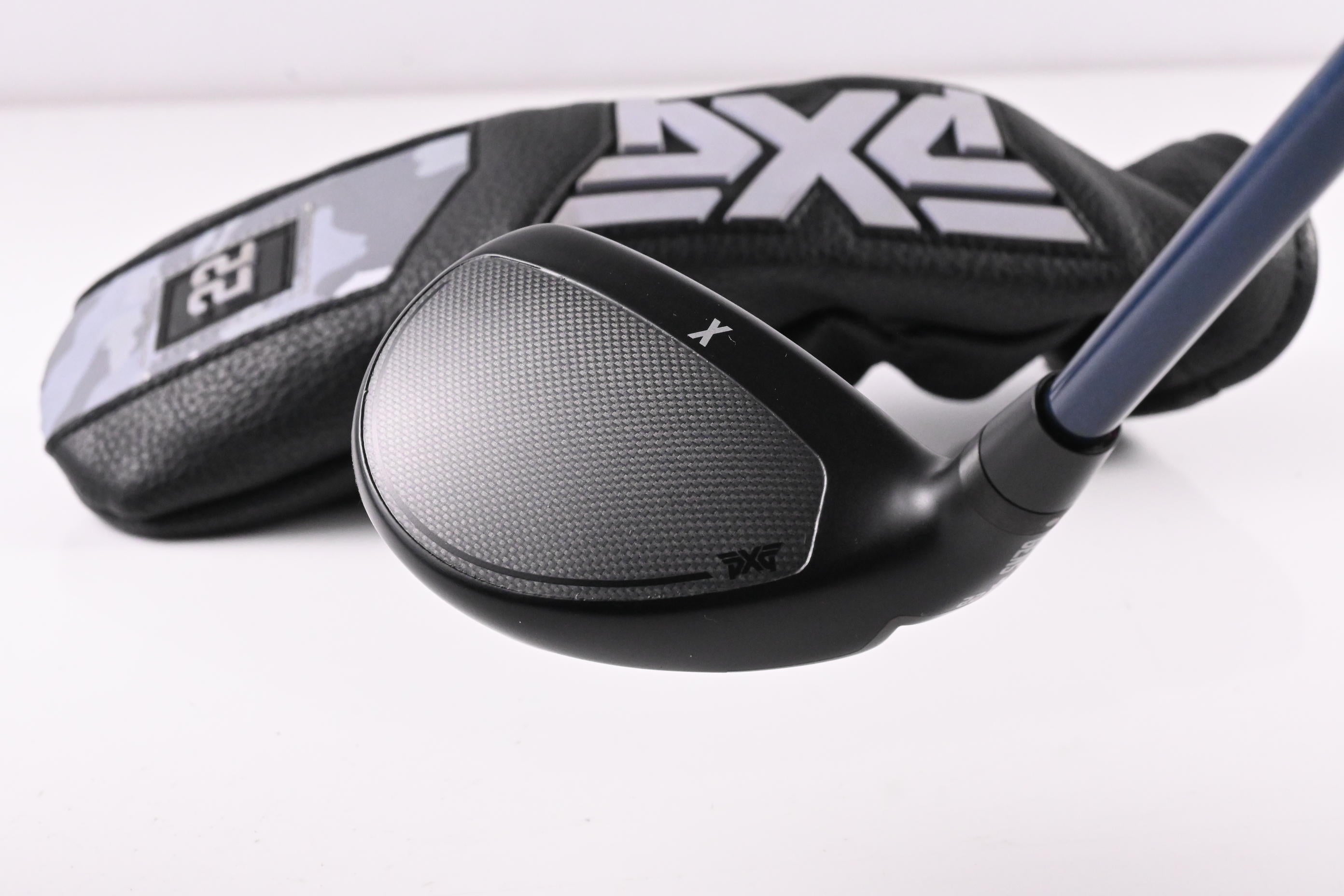 Left Handed PXG 0311 XF Gen5 #4 Hybrid / 22 Degree / Regular Flex Denali Blue 80 Shaft