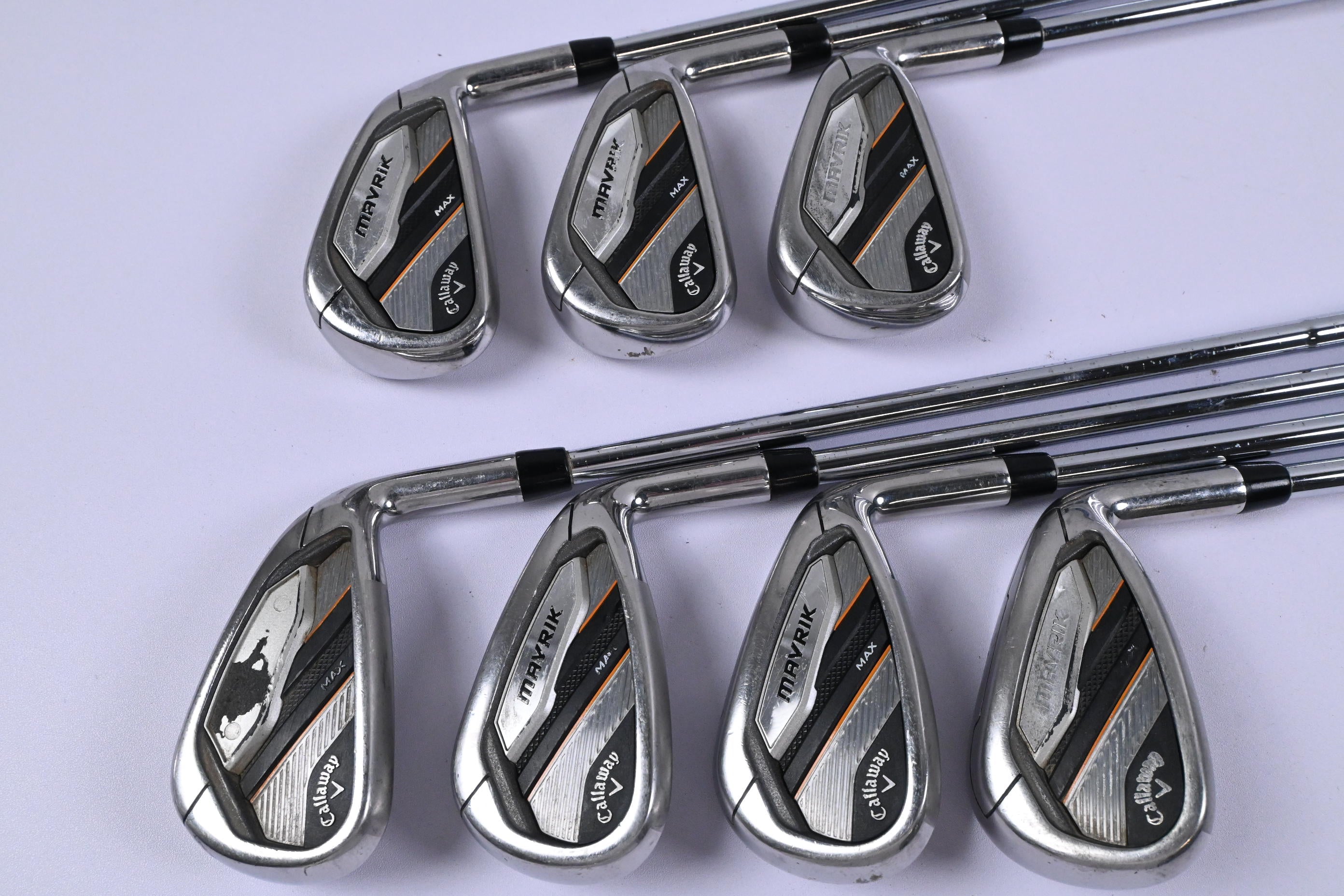 Callaway Mavrik Max Irons / 4-PW / Stiff Flex True Temper Elevate 105 Shafts