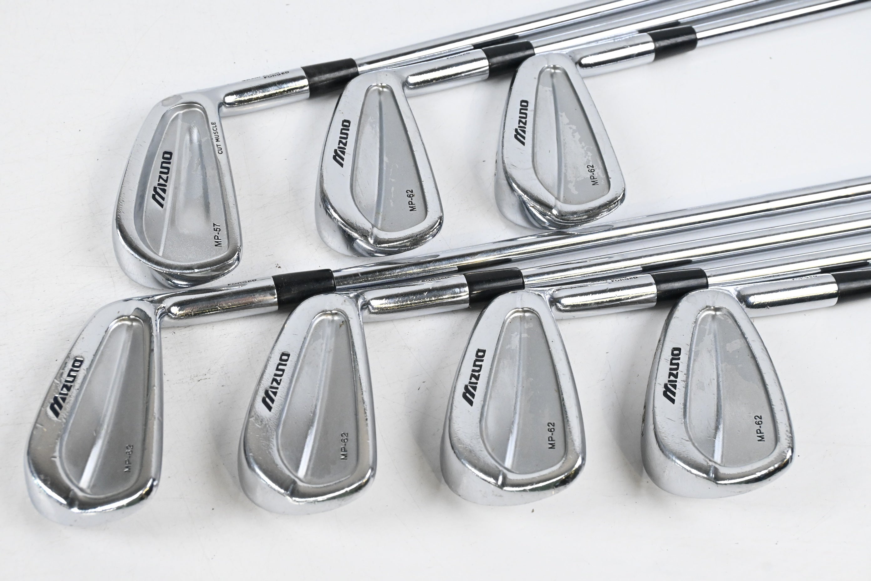 Mizuno MP-62 Irons / 3-9i / Stiff Flex Dynamic Gold S300 Shafts