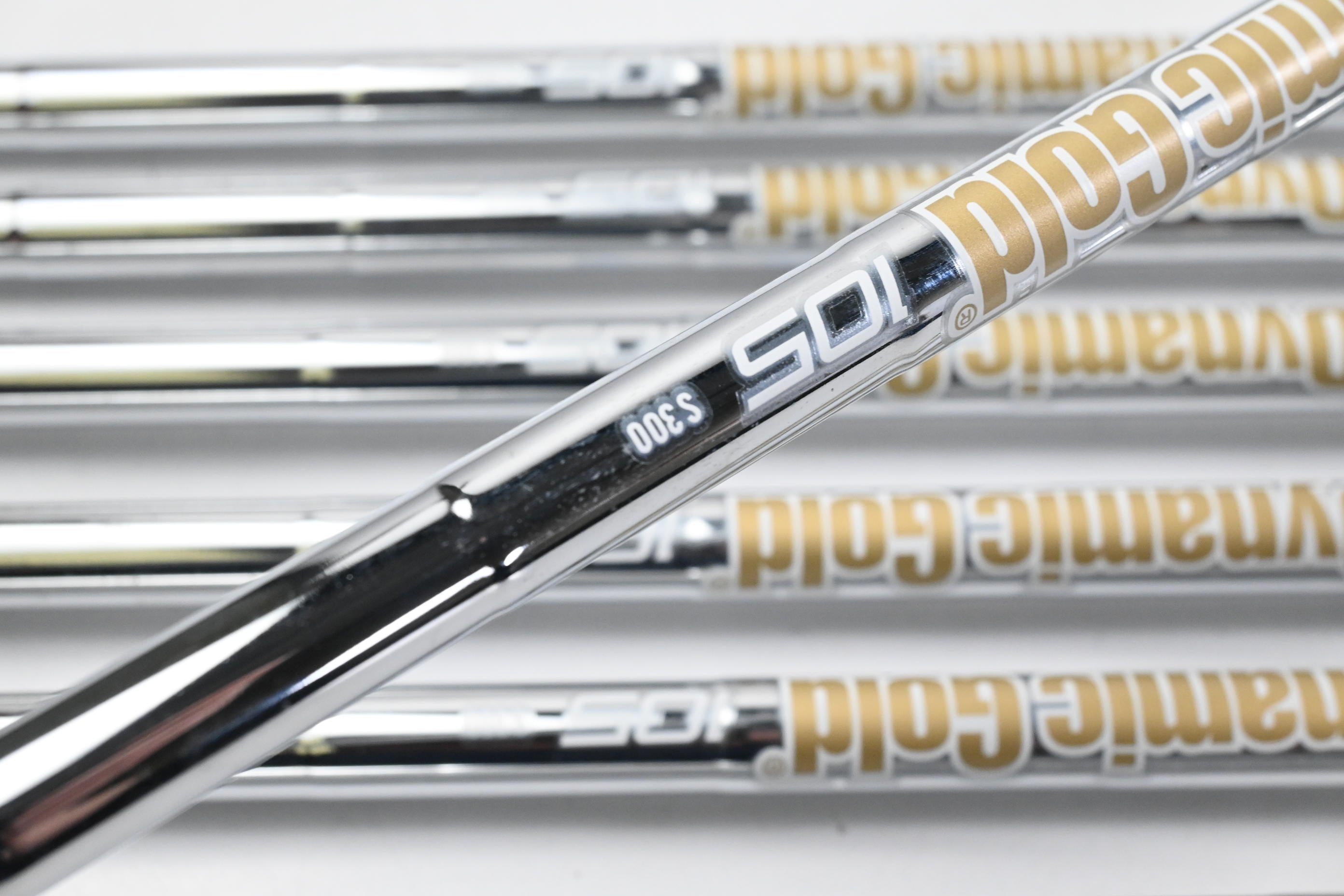 Ping i230 Irons / 4-PW / Blue Dot / Stiff Flex Dynamic Gold S300 115 Shafts