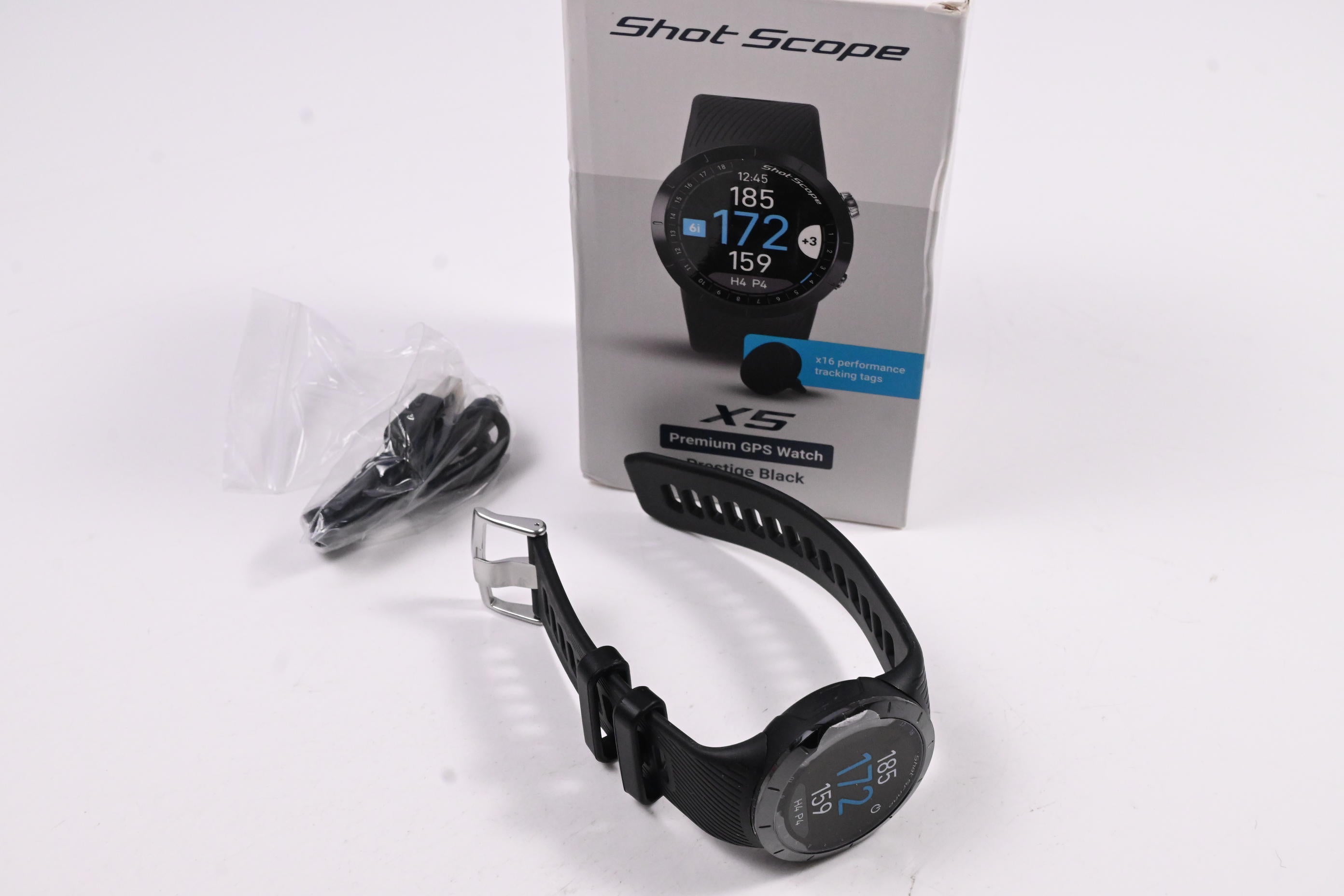 Shot Scope X5 Premium Prestige Black / GPS Watch