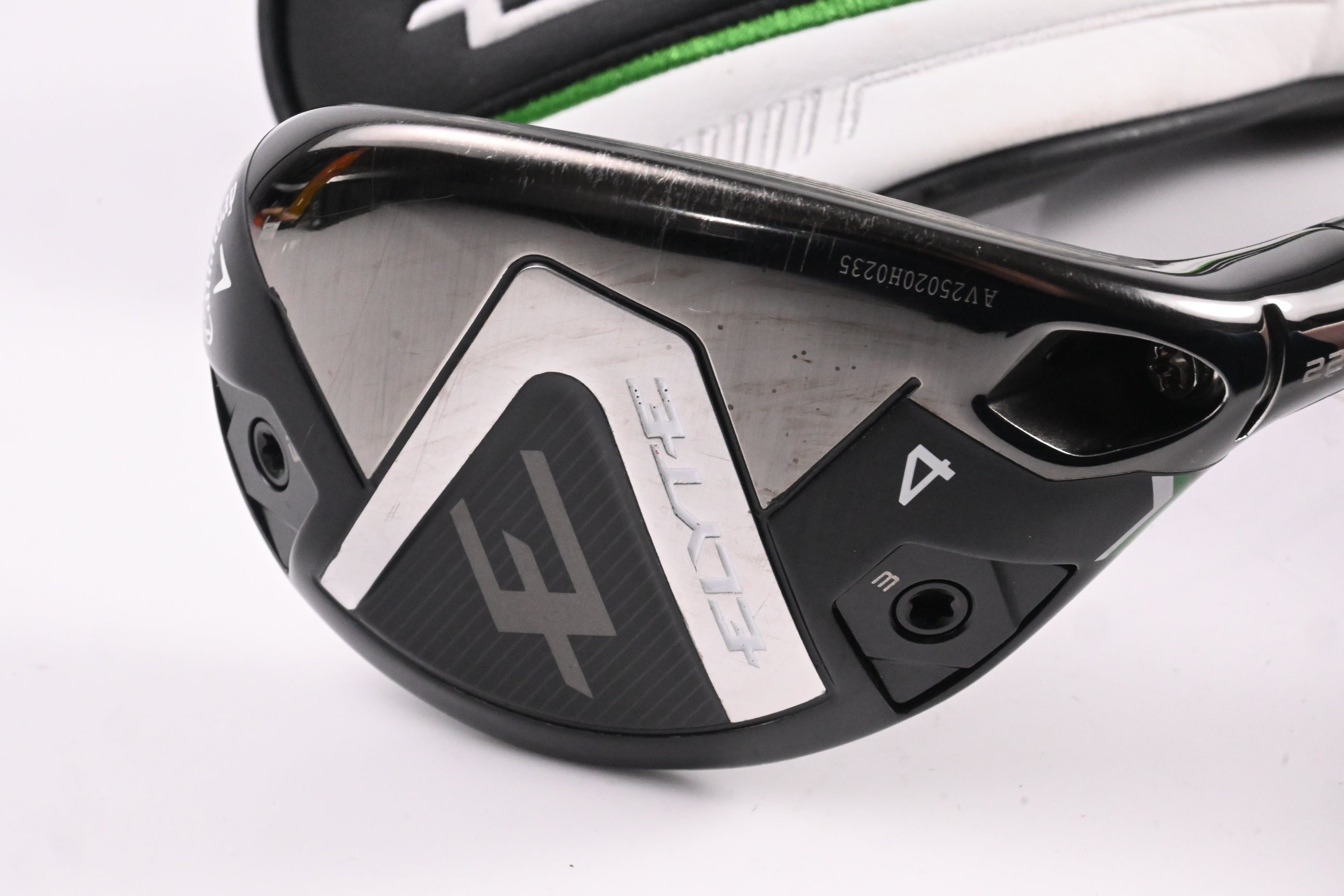 Callaway Elyte #4 Hybrid / 22 Degree / Stiff Flex Denali Charcoal 70 Shaft
