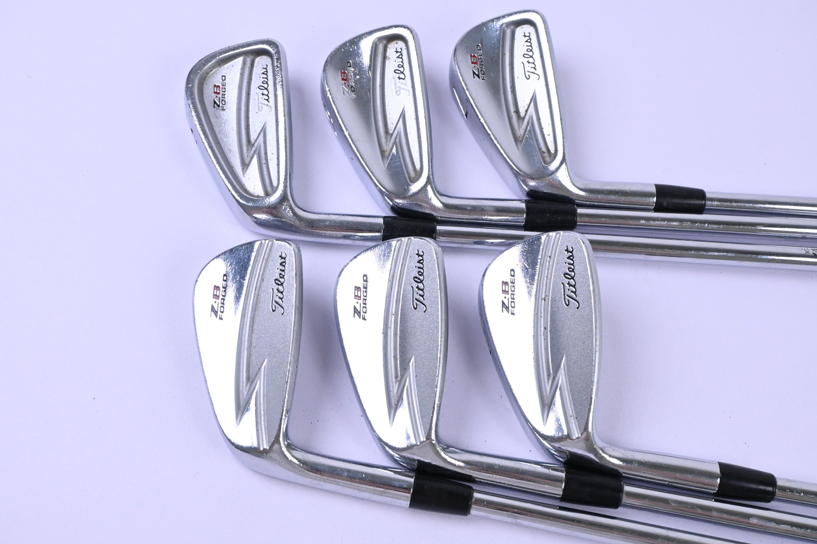 Left Hand Titleist ZB Forged Irons / 5-PW / X-Flex Dynamic Gold 100 Shafts