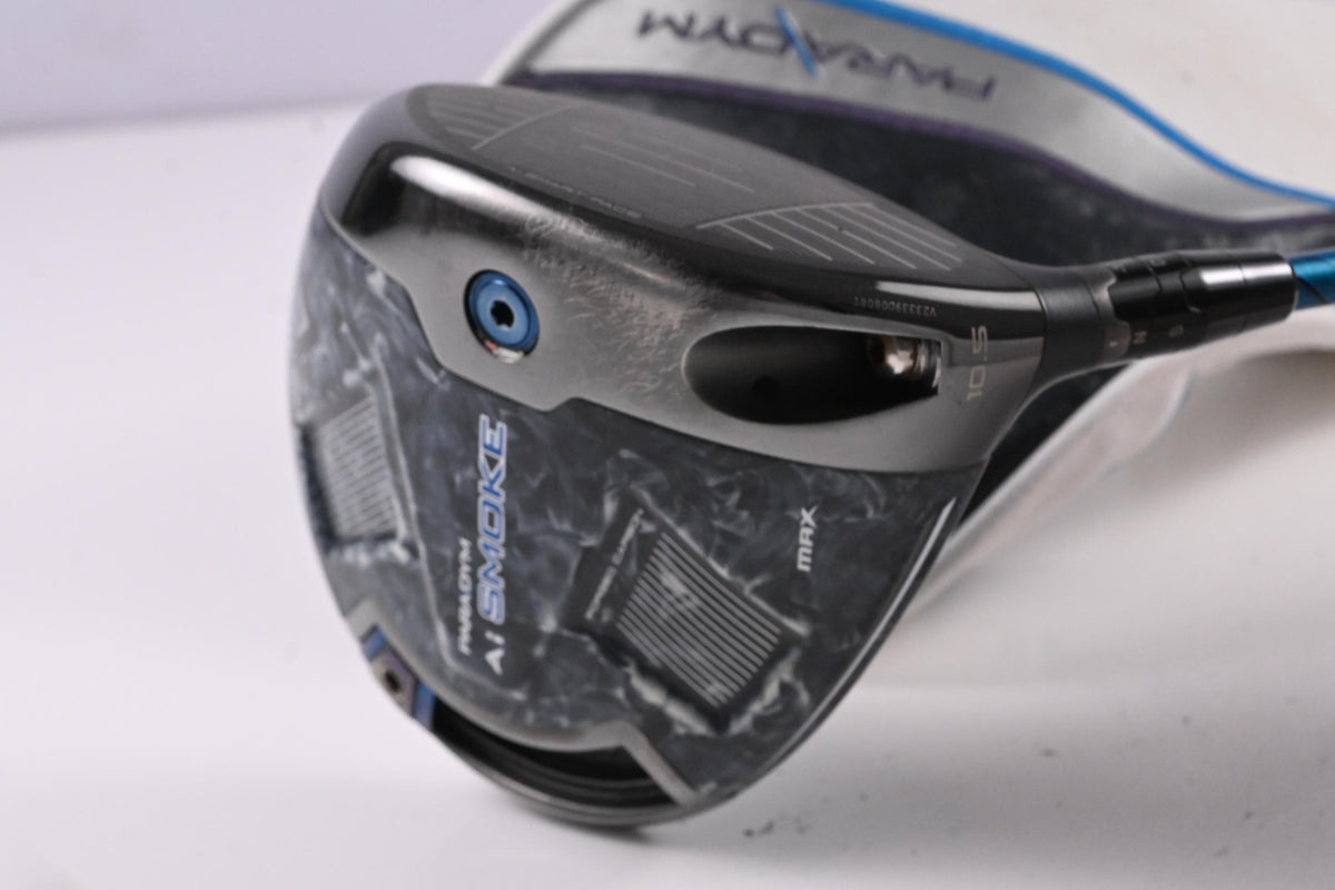 Callaway Paradym Ai Smoke Max Driver / 10.5 Degree / Stiff Flex Evenflow Blue 65