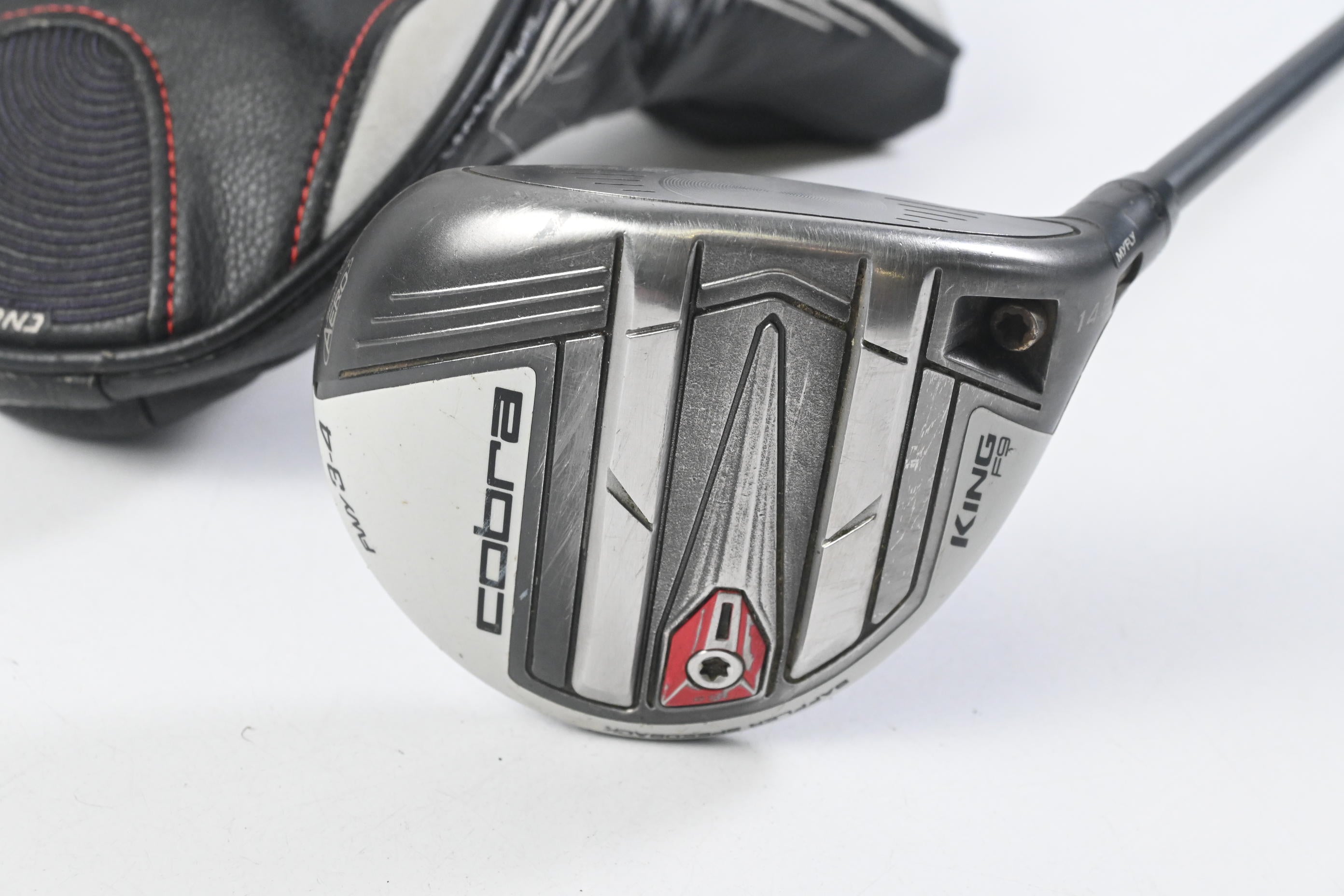 Cobra King F9 #3-4 Wood / 14.5 Degree / Stiff Flex Hzrdus Smoke Black 70 Shaft
