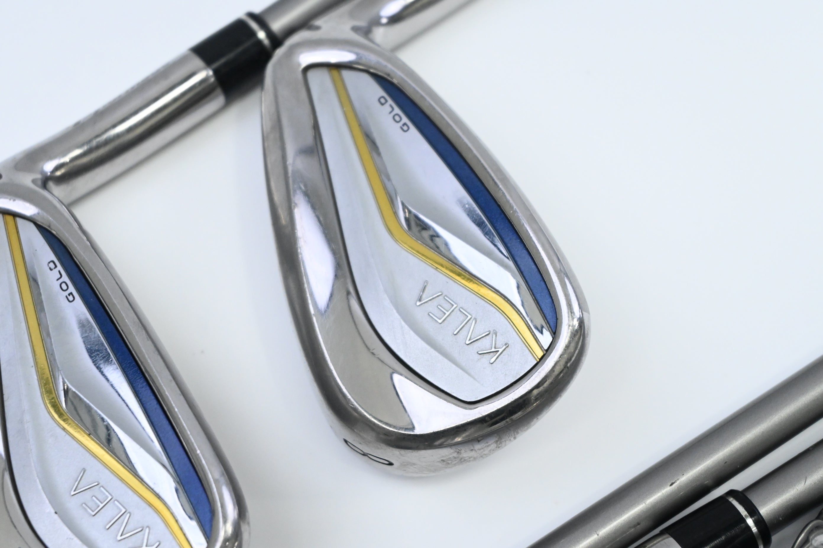 Ladies Taylormade Kalea Gold Irons / 7-PW+SW / Ladies Flex Taylormade 40 Shafts