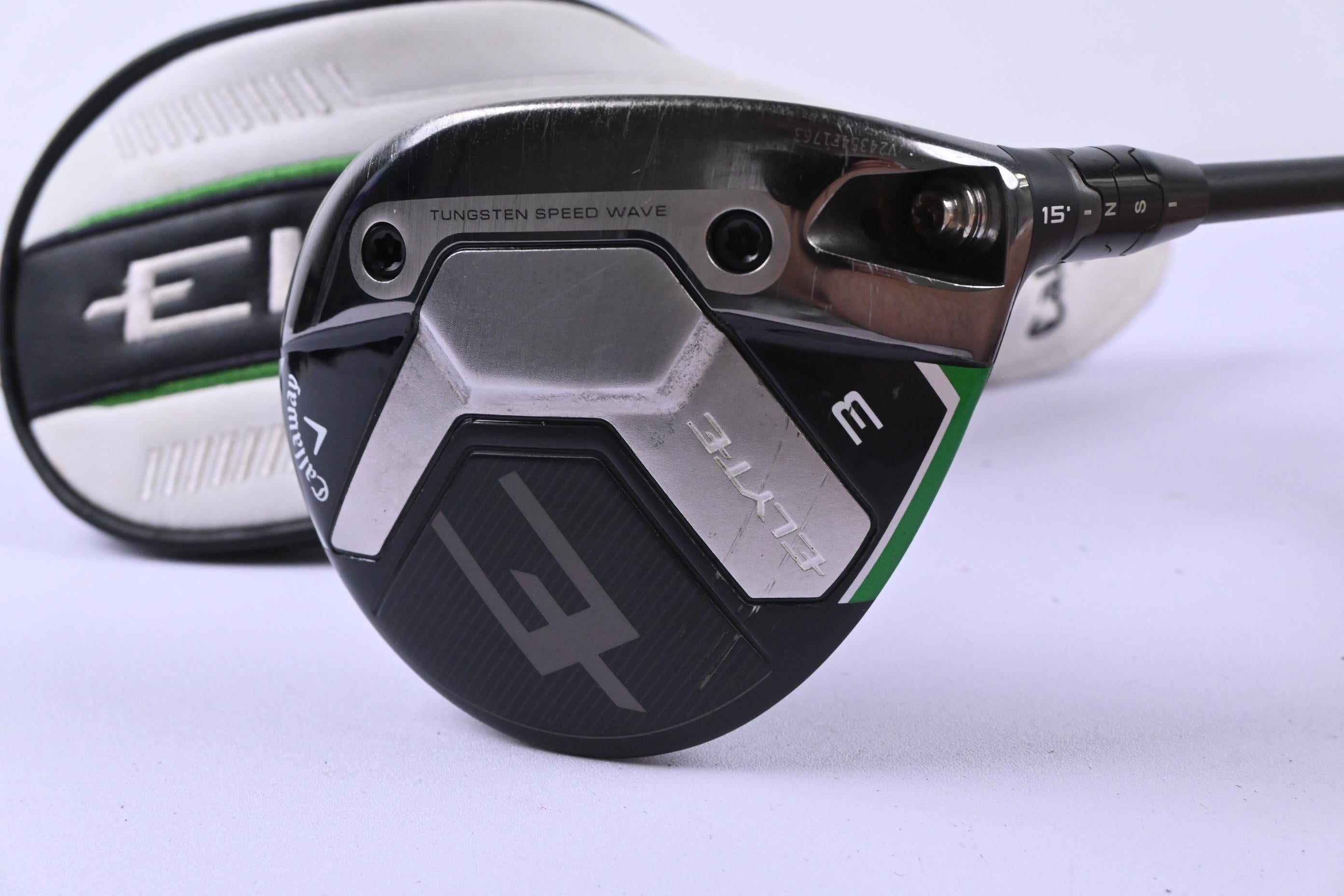 Callaway Elyte #3 Wood / 15 Degree / Stiff Flex Tensei 1K Black 75 Shaft