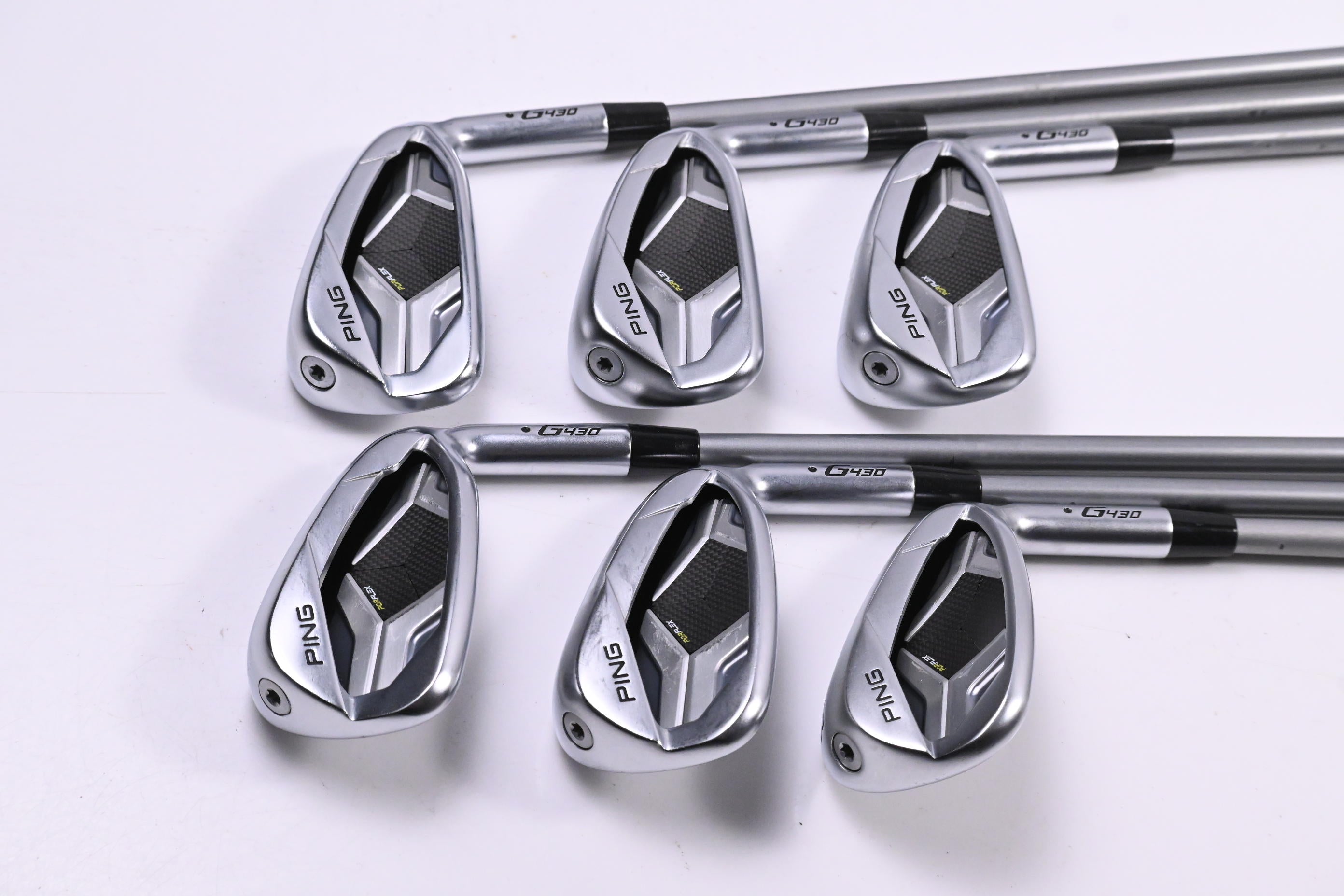 Ping G430 Irons / 5-9I+50° / Black Dot / Senior Flex Ping Alta Quick 45 Shafts