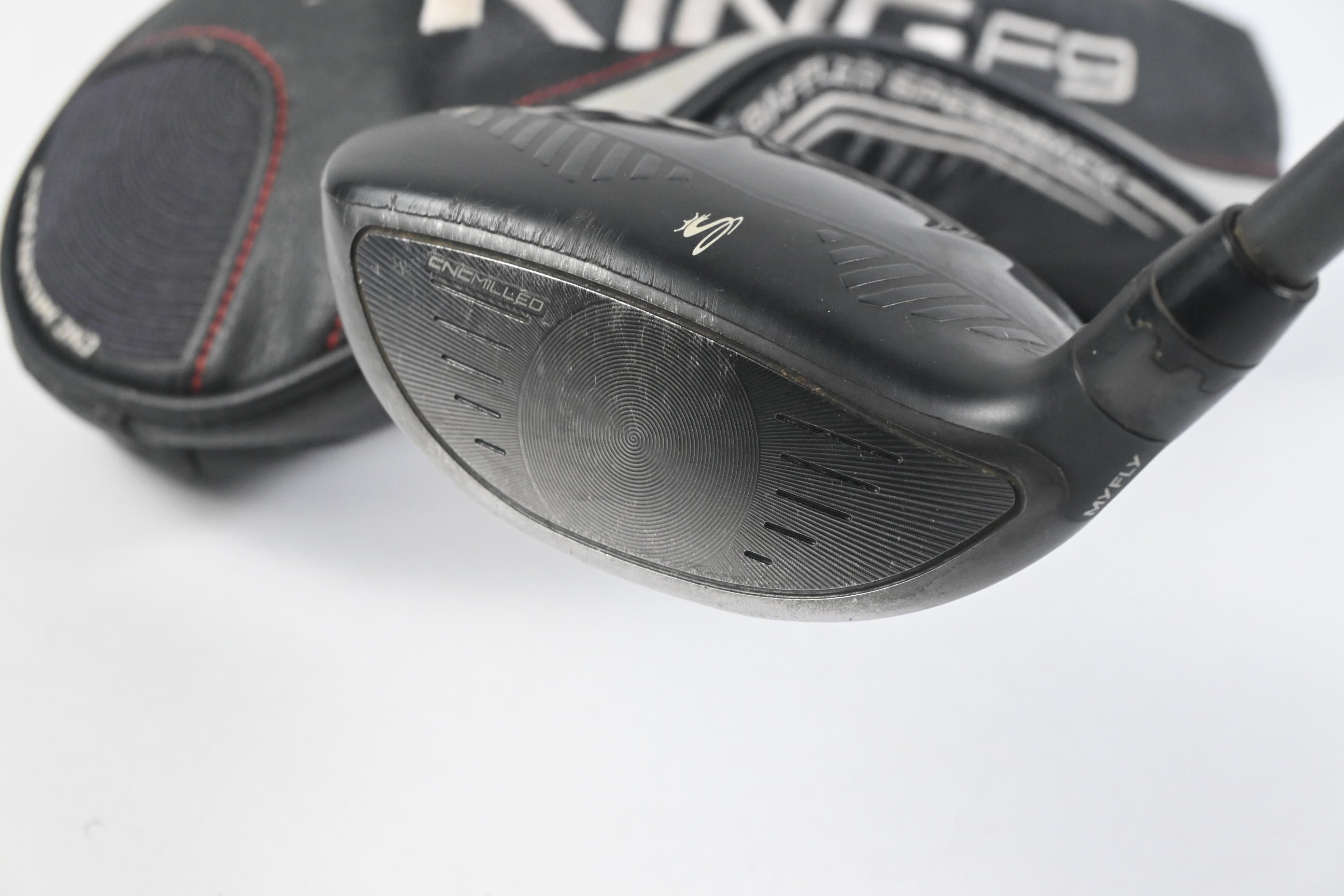 Cobra King F9 #3-4 Wood / 14.5 Degree / Stiff Flex Hzrdus Smoke Black 70 Shaft