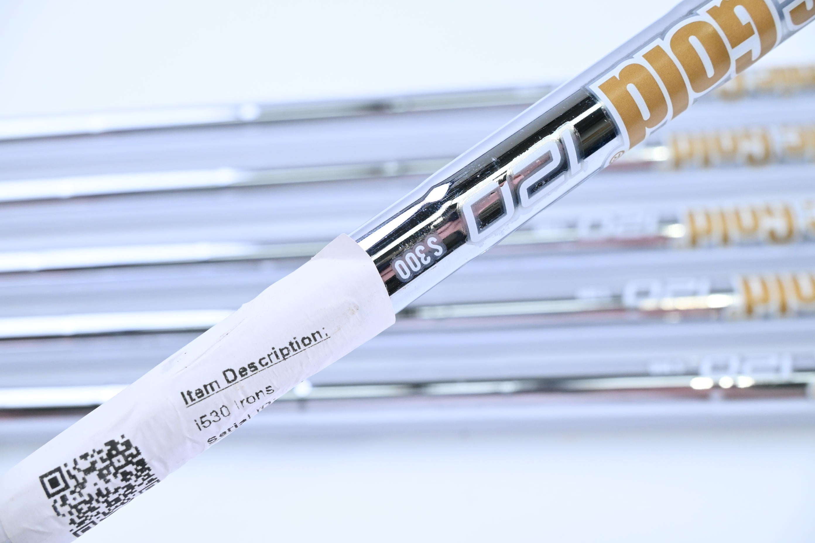 Ping i530 Irons / 6-PW+UW / Black Dot / Stiff Flex Dynamic Gold 105 S300 Shafts