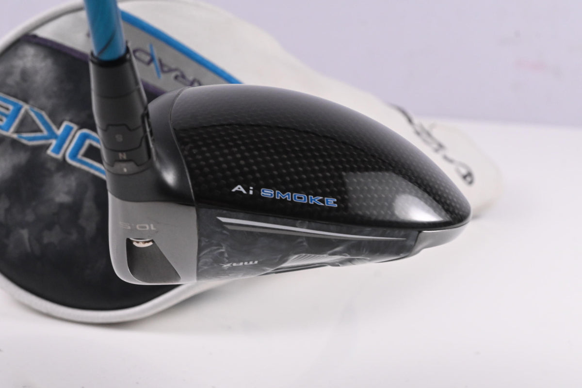 Callaway Paradym Ai Smoke Max Driver / 10.5 Degree / Stiff Flex Evenflow Blue 65