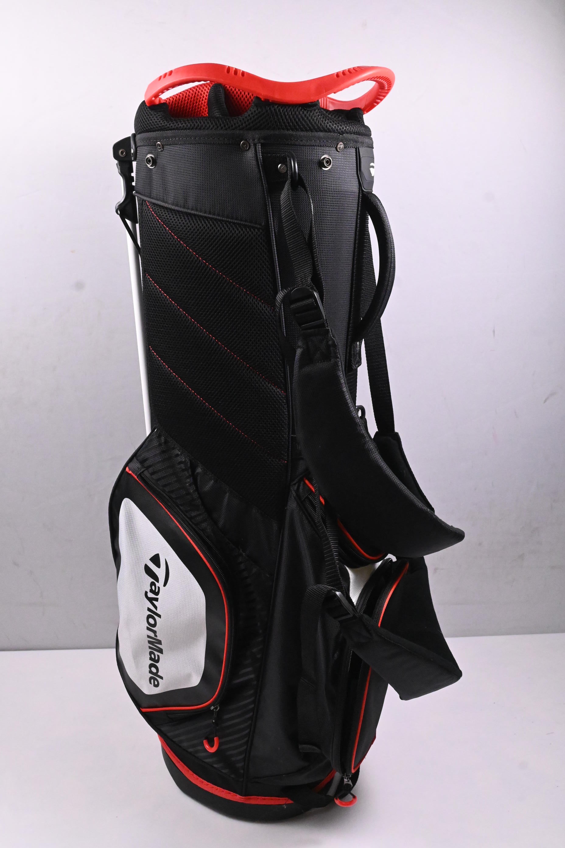 Taylormade Stand Bag / 5-Way Divider / Black, White, Red