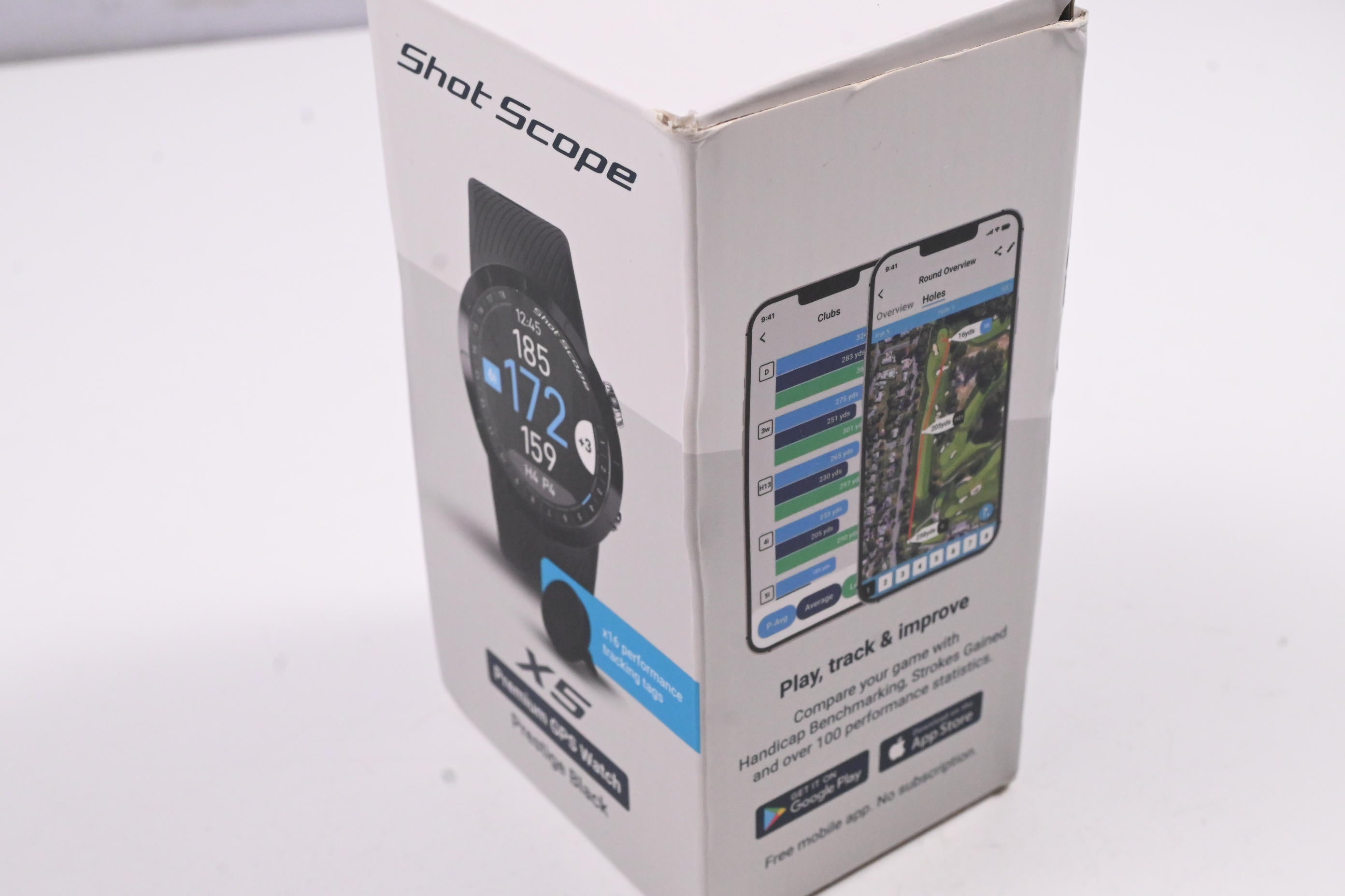 Shot Scope X5 Premium Prestige Black / GPS Watch
