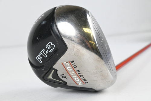 Callaway Big Bertha FT-3 Fusion Driver / 10 Degree / Regular Flex Aldila NVS 55