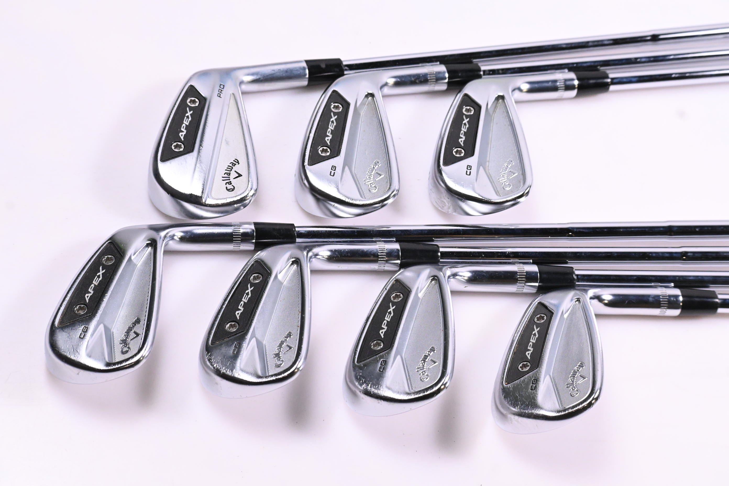 Callaway Apex Pro/CB 24 Irons / 4-PW / Stiff Flex Dynamic Gold Mid 115 S300