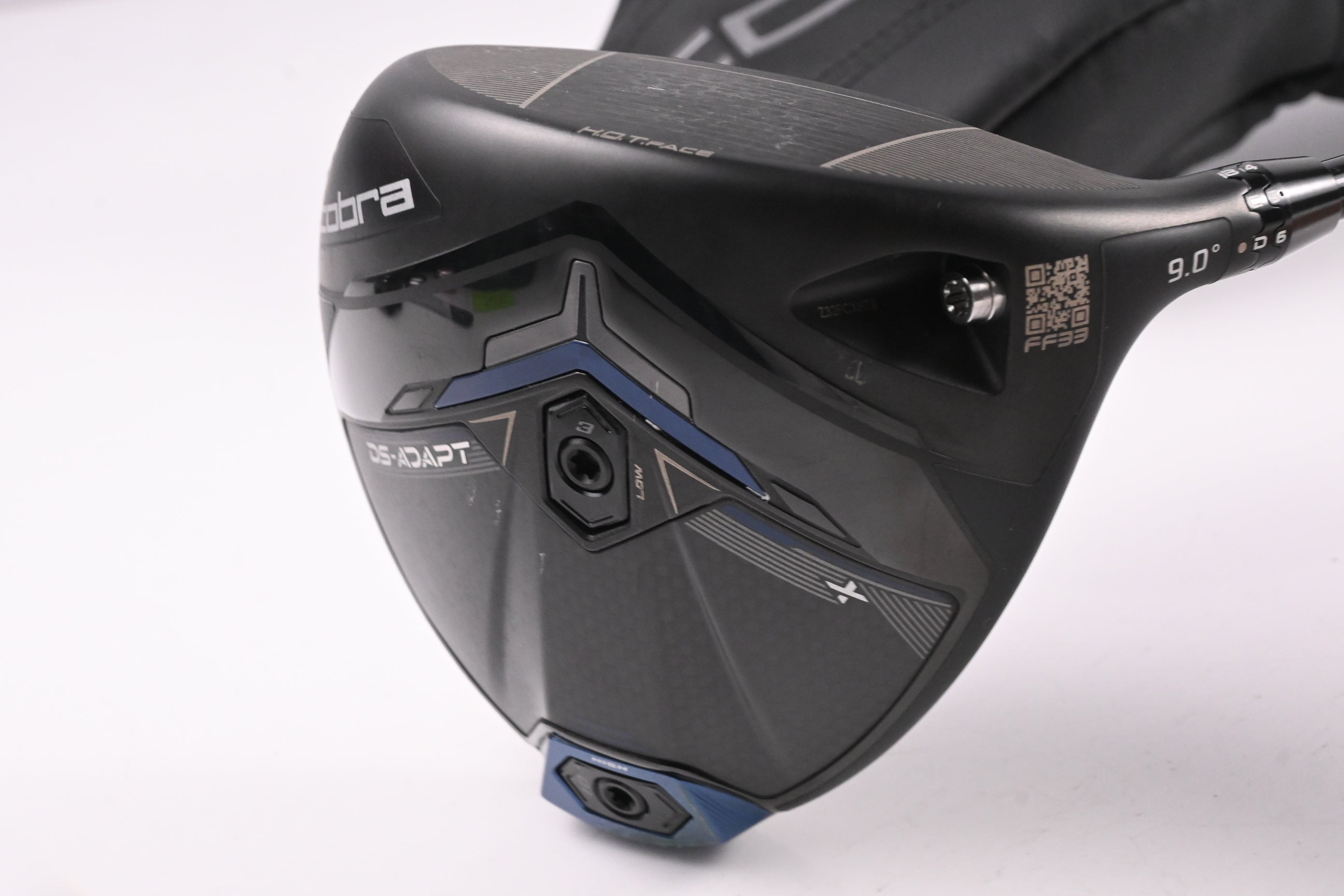 Cobra DS-Adapt X Driver / 9 Degree / Stiff Flex Project X Denali Black 60 Shaft
