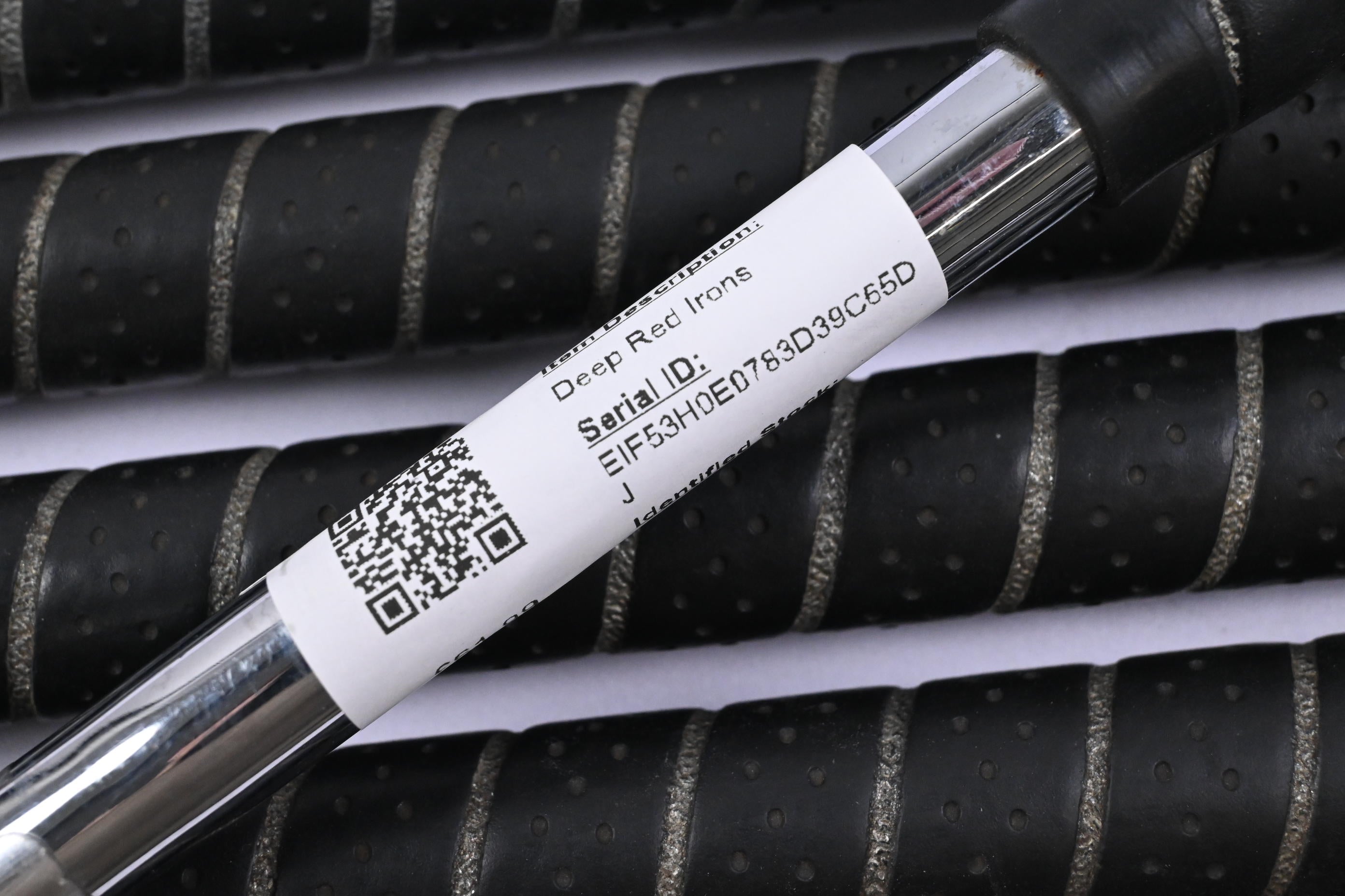 Wilson Deep Red Irons / 4-9 Iron / Regular Flex Fluid Feel Shafts