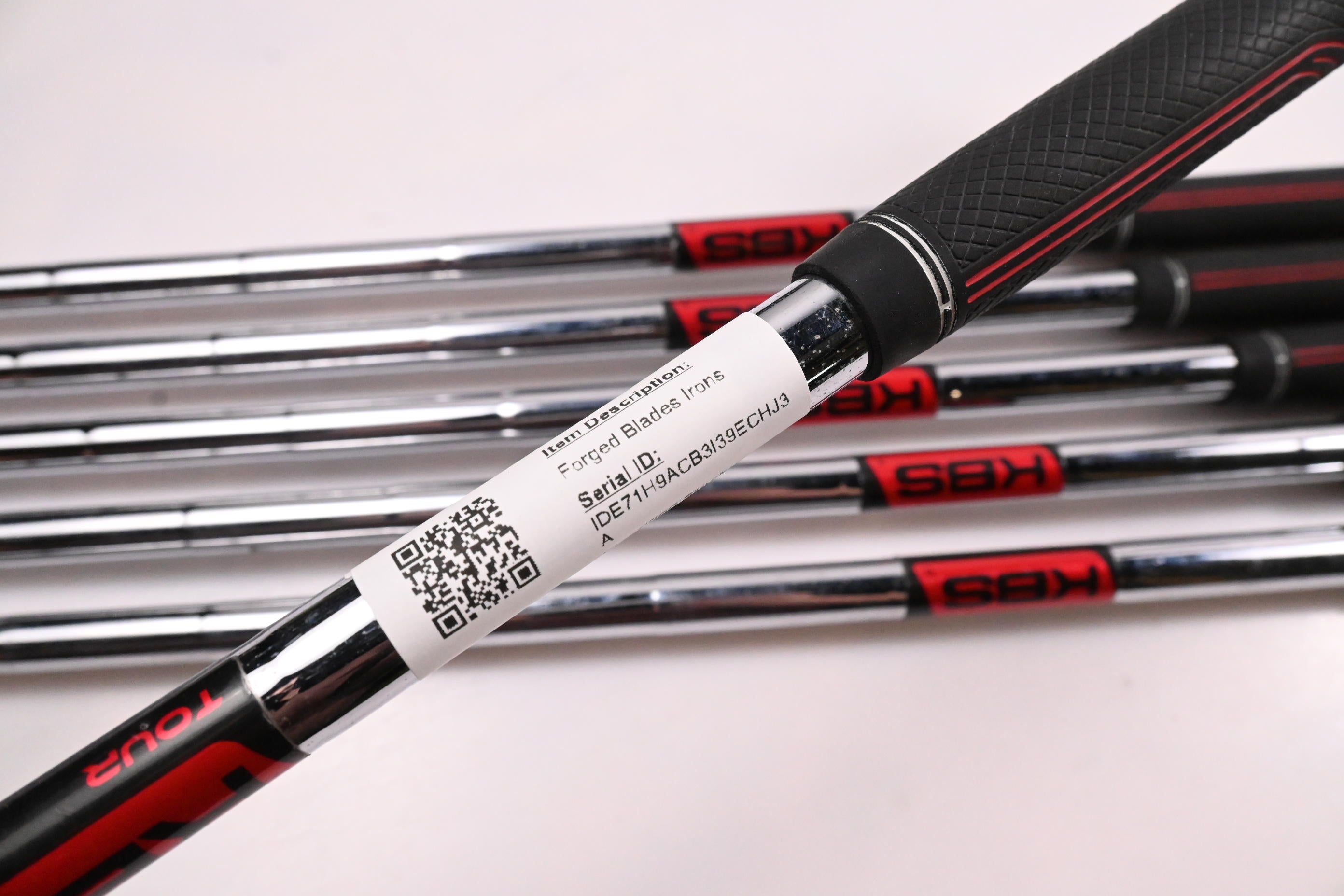 Nike Forged Blades Irons / 4-9i / Regular Flex KBS Tour Shaft