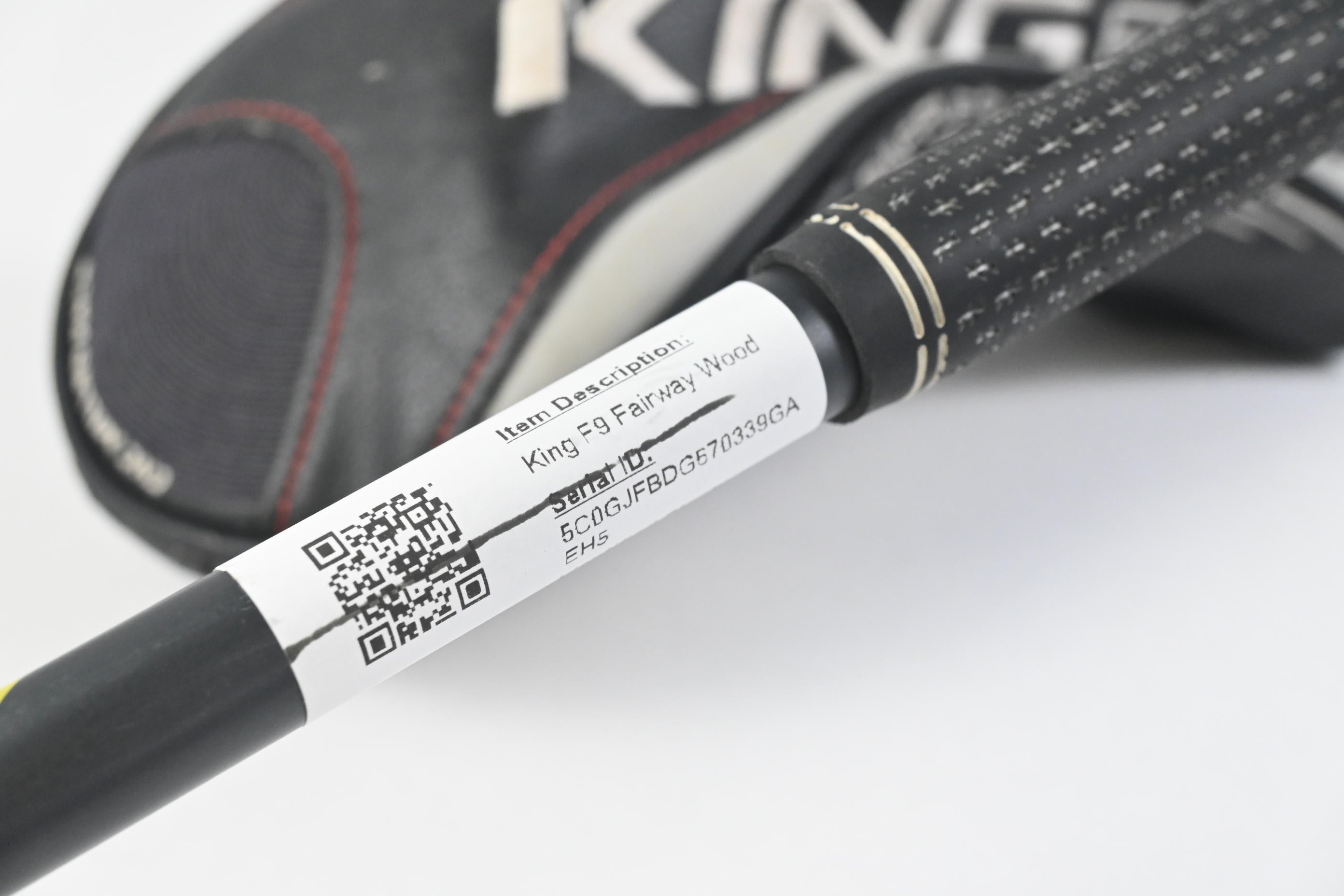 Cobra King F9 #3-4 Wood / 14.5 Degree / Stiff Flex Hzrdus Smoke Black 70 Shaft