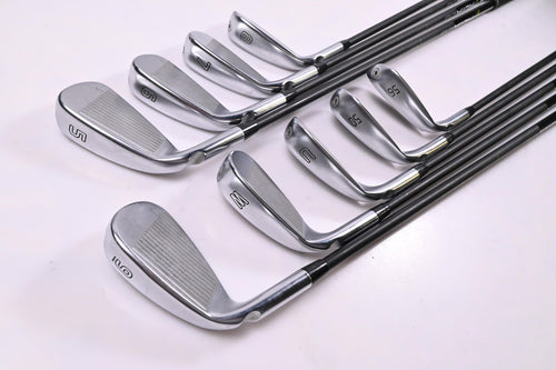 Ping G730 Irons / 5-PW+GW+50°+56° / White Dot / Senior Flex Ping Alta CB Black